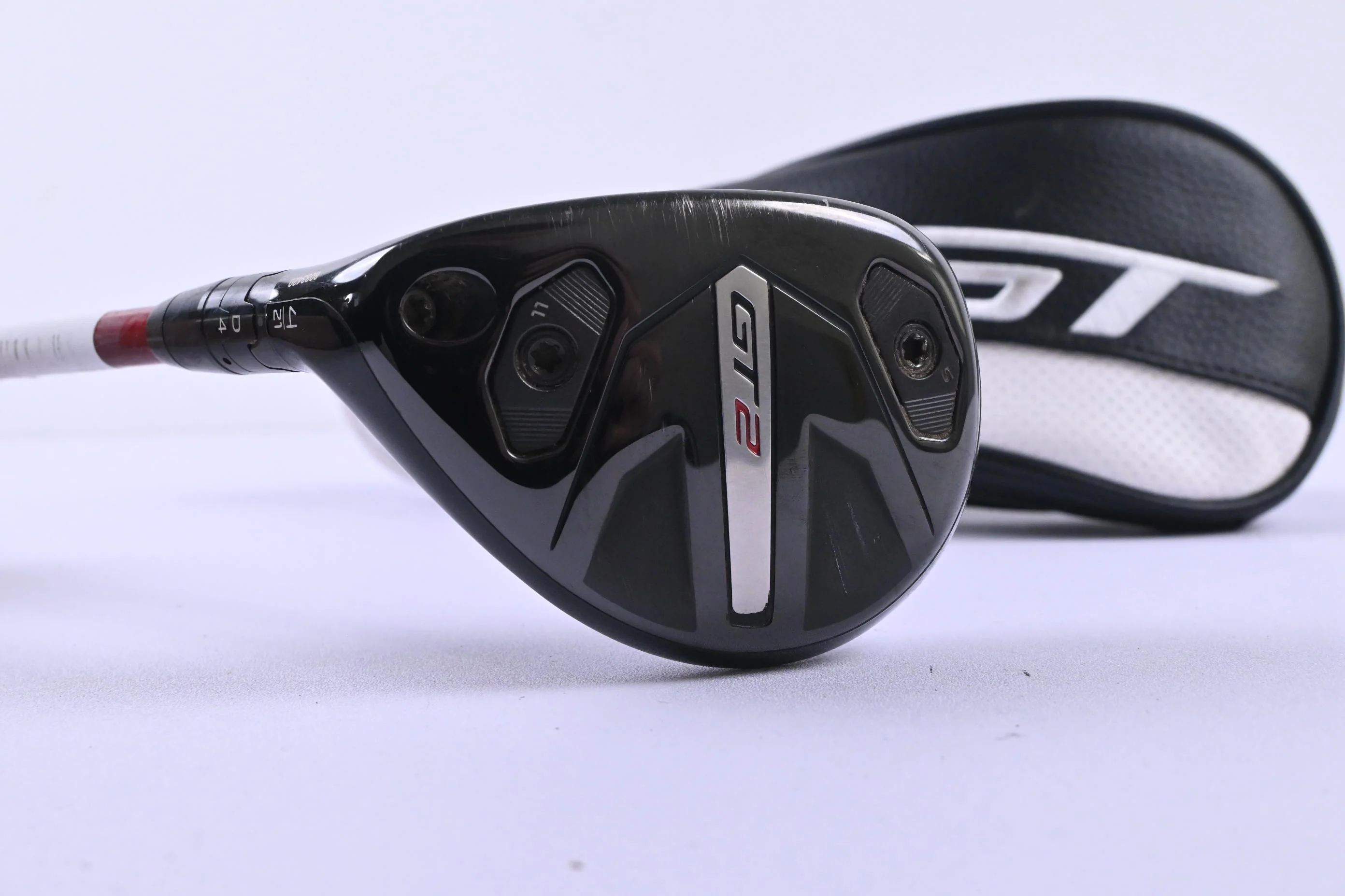 Left Hand Titleist GT2 #4 Hybrid / 21 Degree / Regular Flex Denali Red 60 Shaft - Image 2