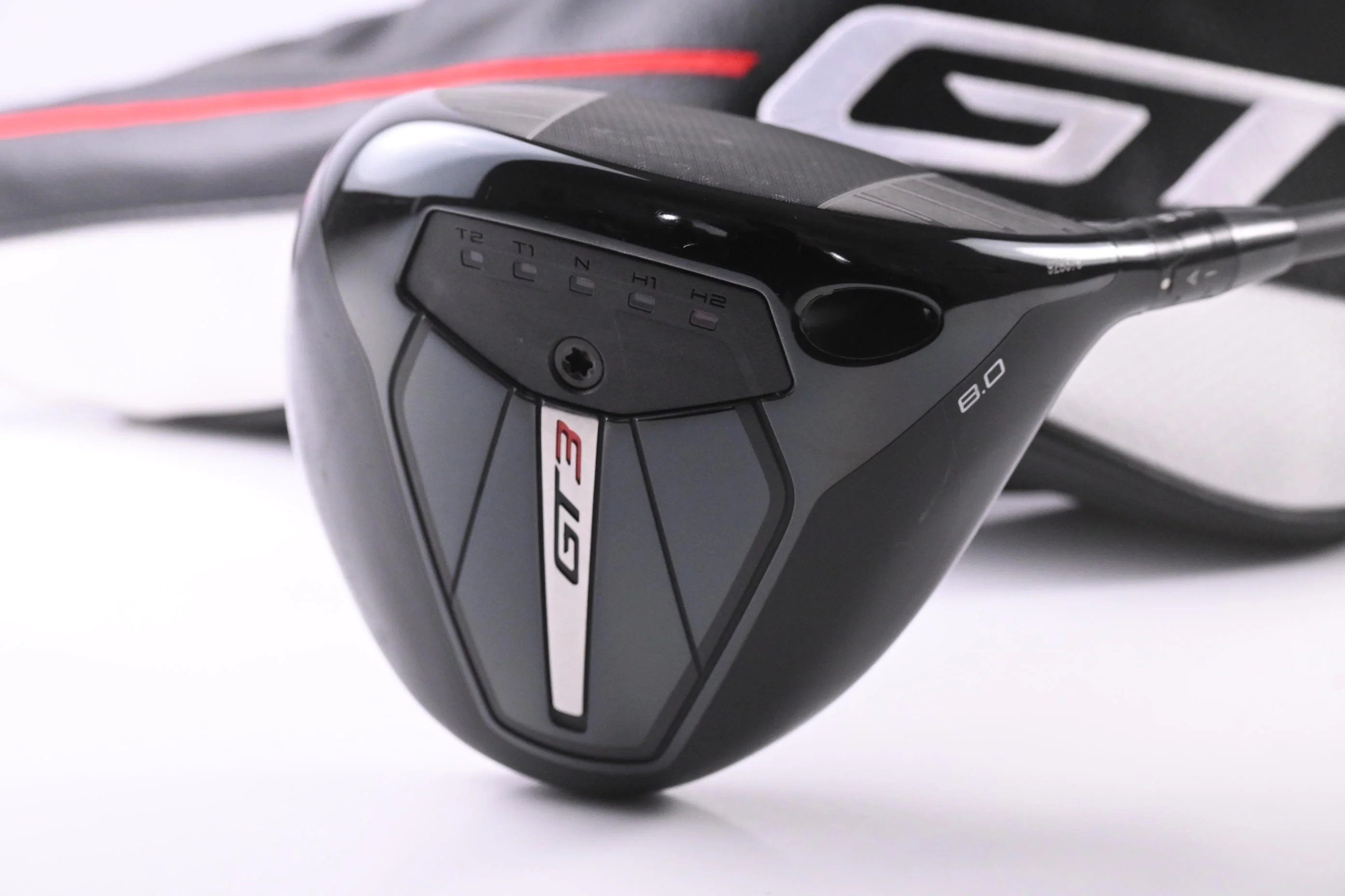 Titleist GT3 Driver / 8 Degree / Stiff Flex HZRDUS Black 60 Shaft - Image 2