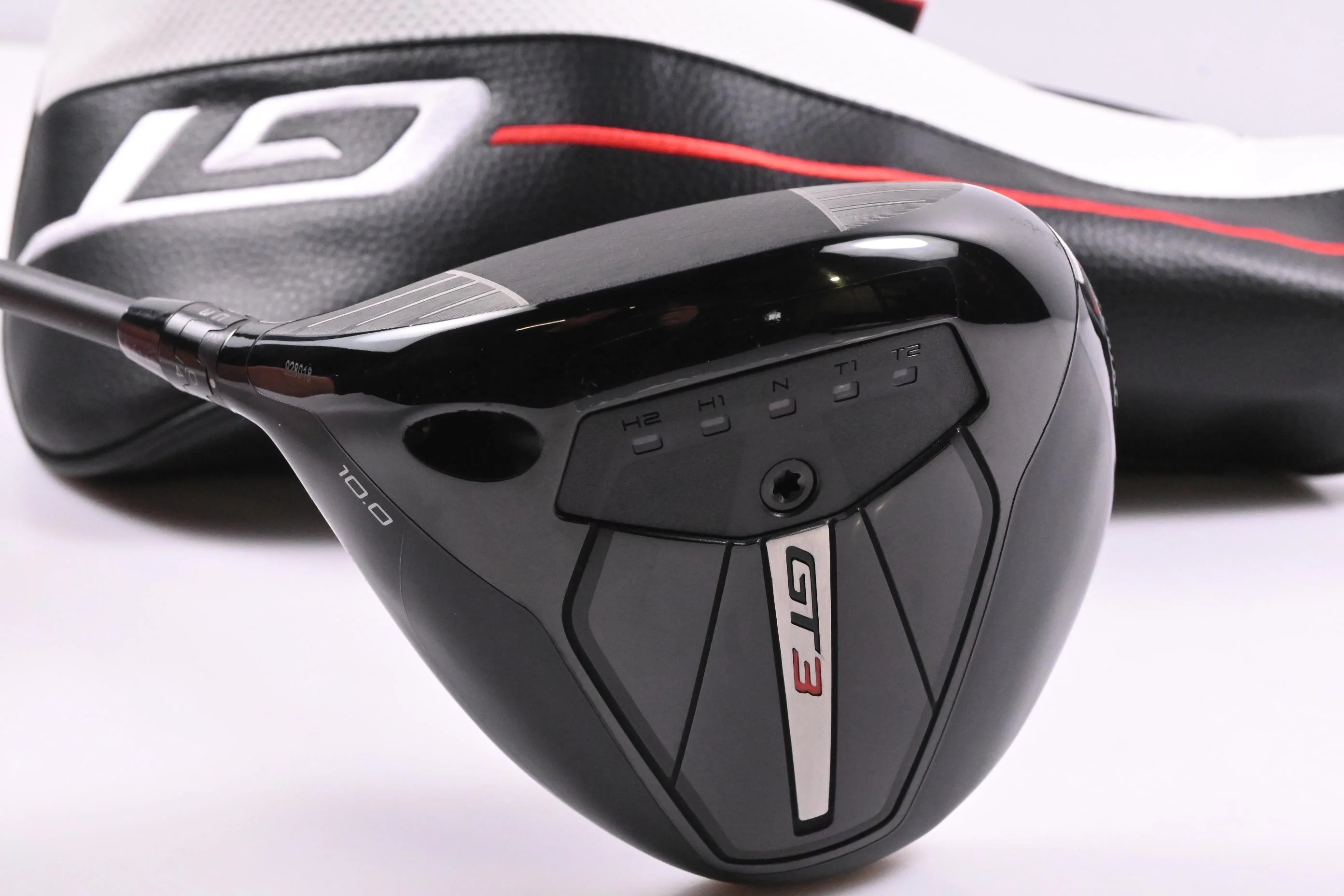 Left Hand Titleist GT3 Driver / 10 Degree / Stiff Flex Hzrdus Gen5 Black 60 - Image 2