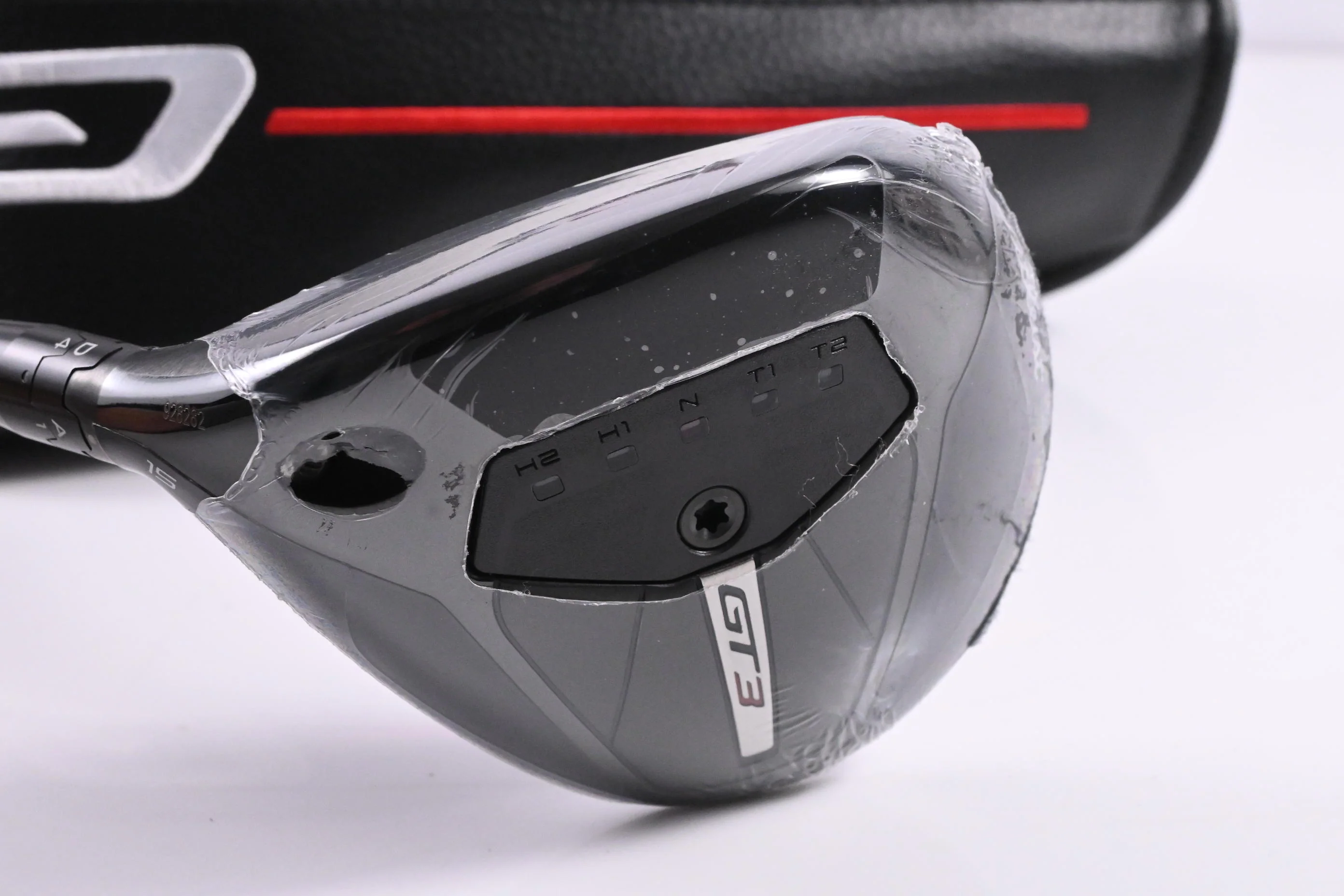 Left Hand Titleist GT3 #3 Wood / 15 Degree / Stiff Flex Denali Red 60 Shaft - Image 2