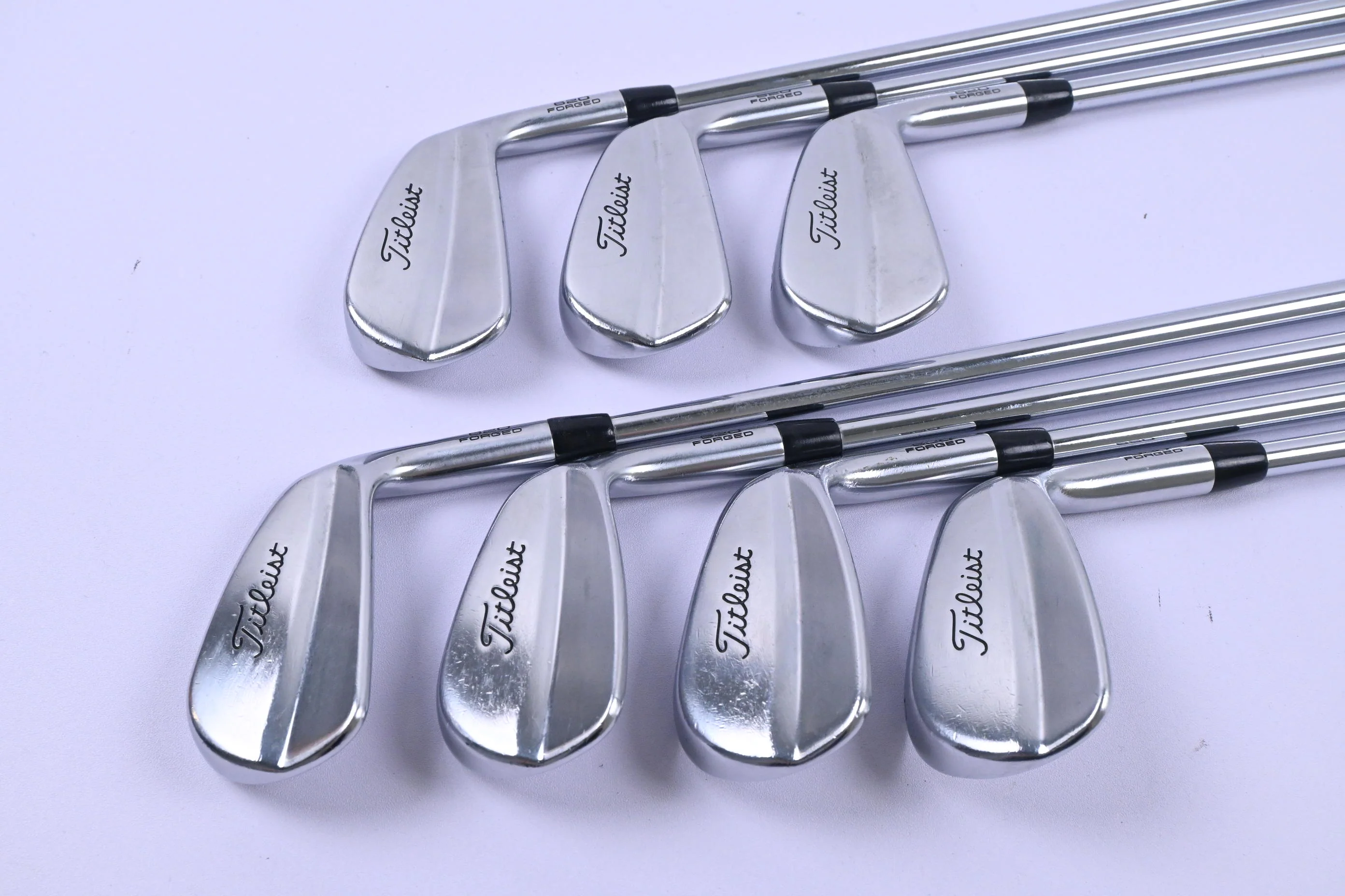 Titleist MB 620 Irons / 4-PW / Stiff Flex Project X Rifle Shafts - Image 2
