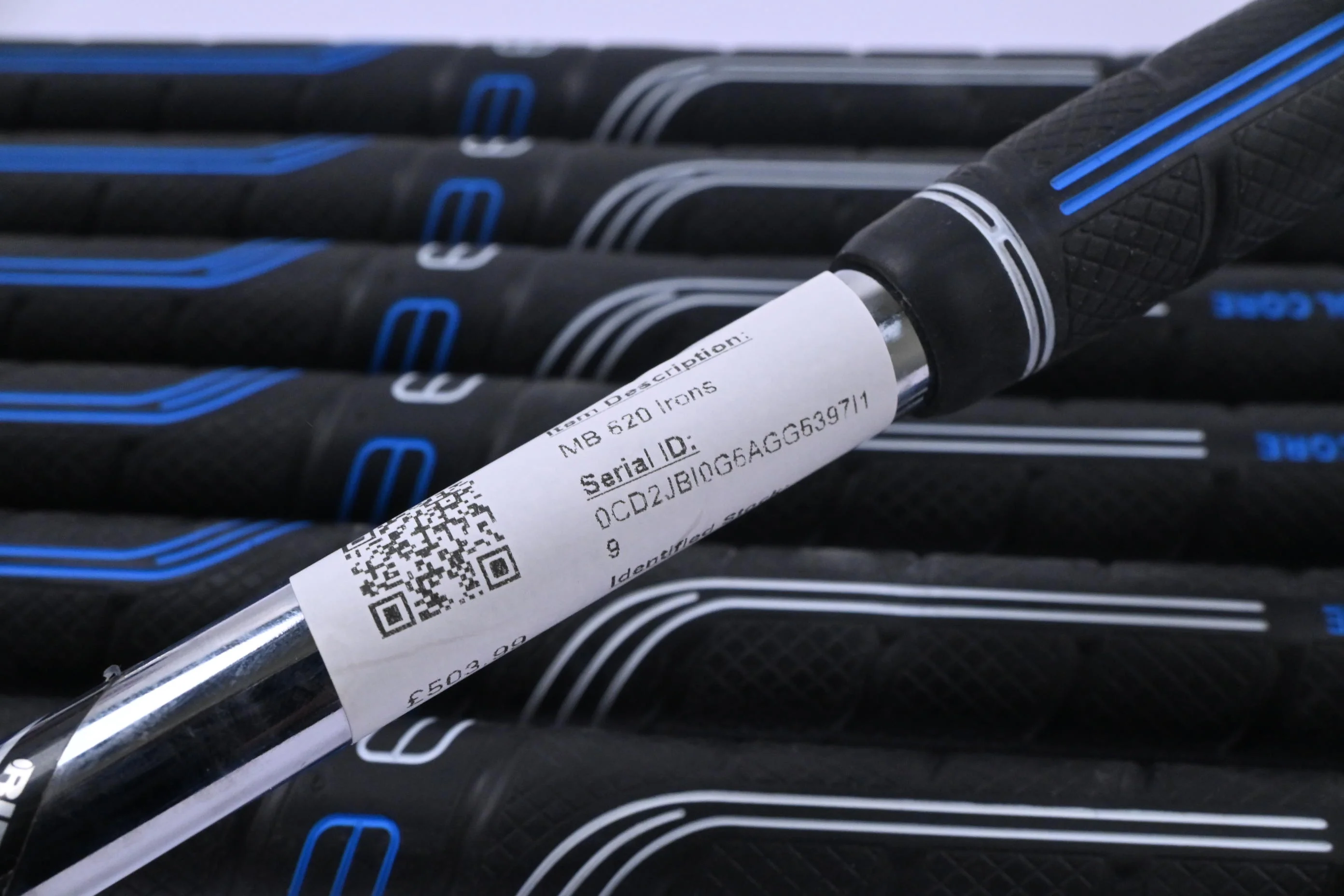 Titleist MB 620 Irons / 4-PW / Stiff Flex Project X Rifle Shafts - Image 6
