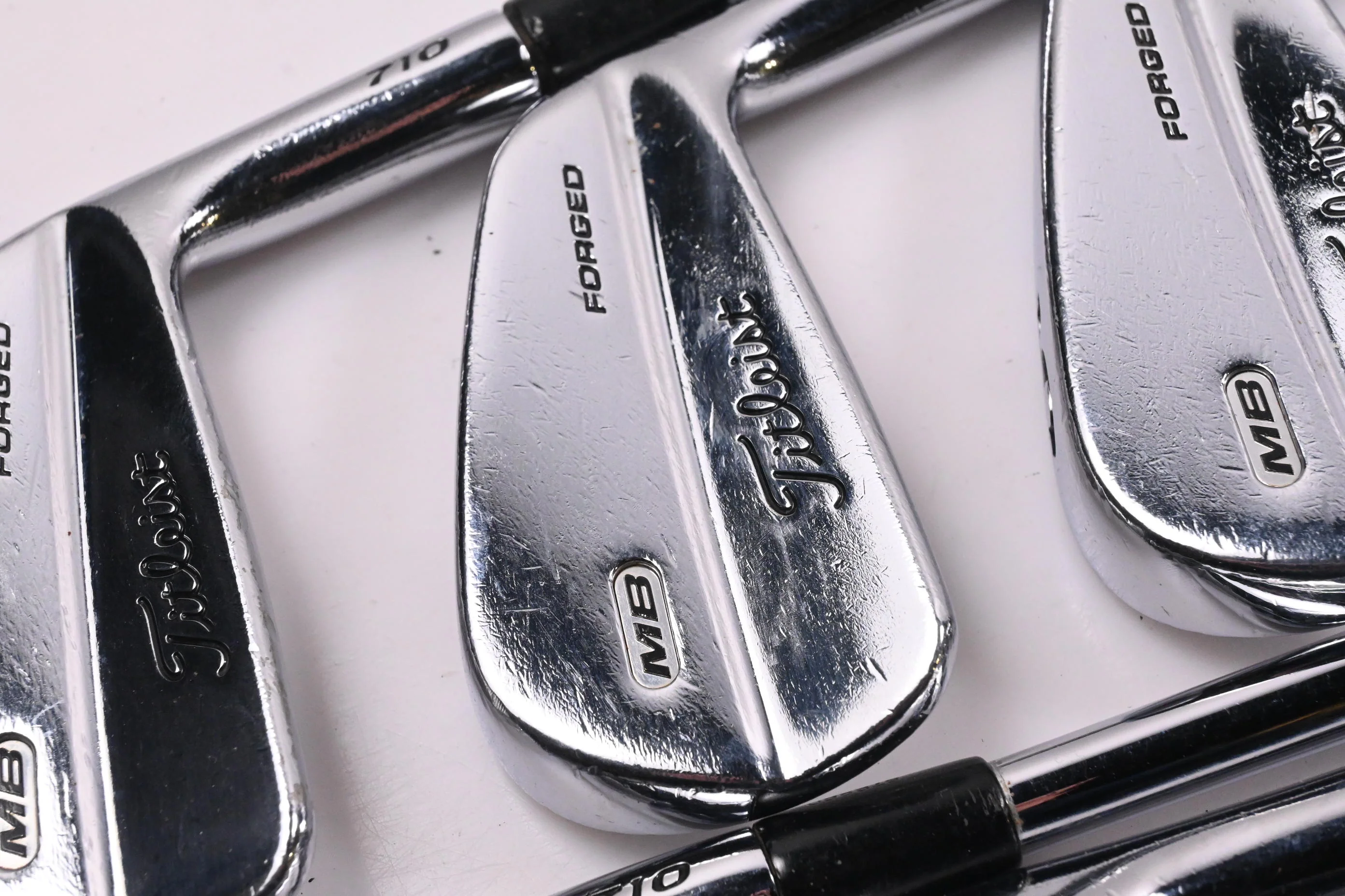 Titleist MB 710 Irons / 3-PW / Stiff Flex Steel Shafts
