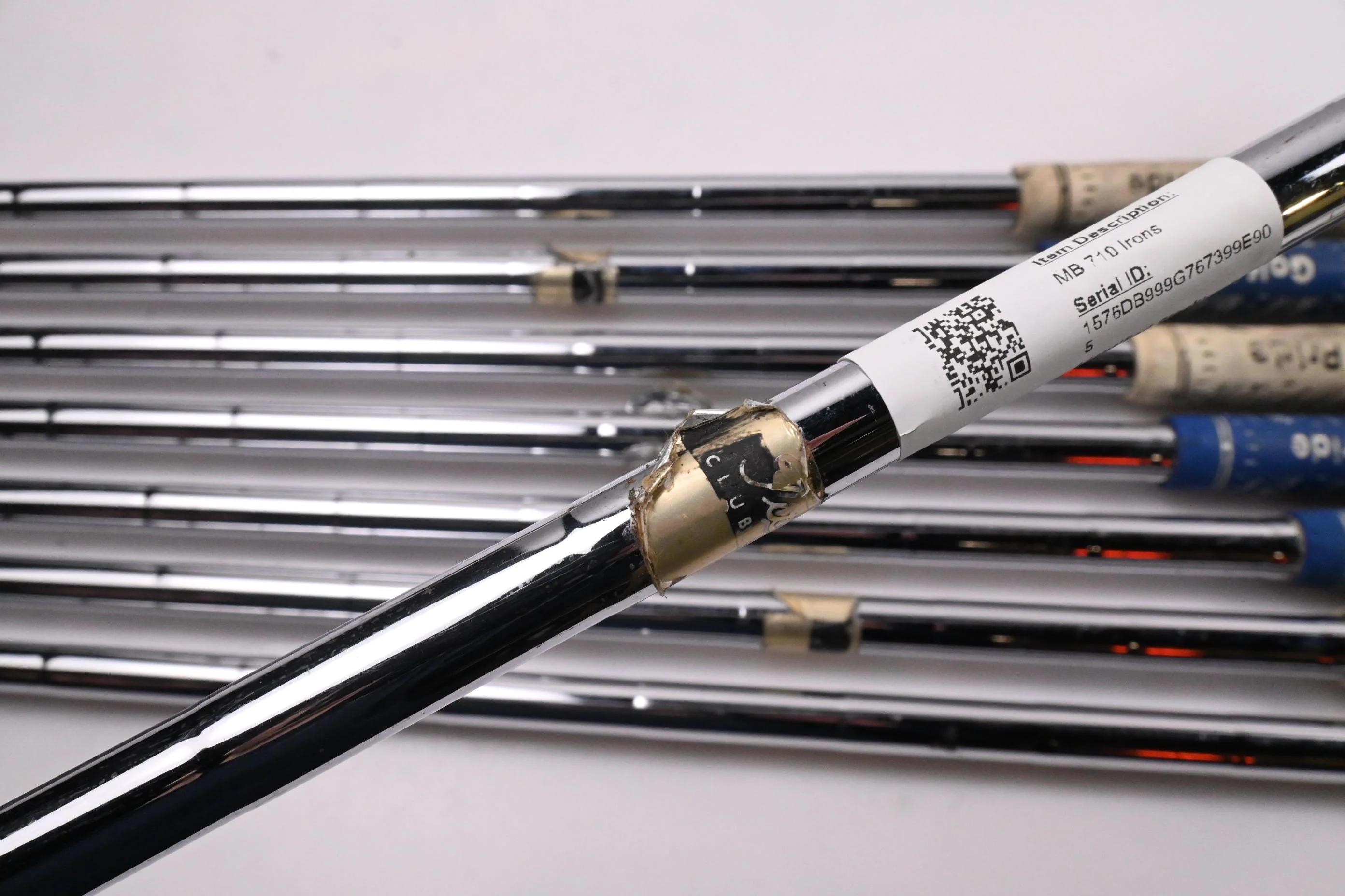 Titleist MB 710 Irons / 3-PW / Stiff Flex Steel Shafts - Image 5
