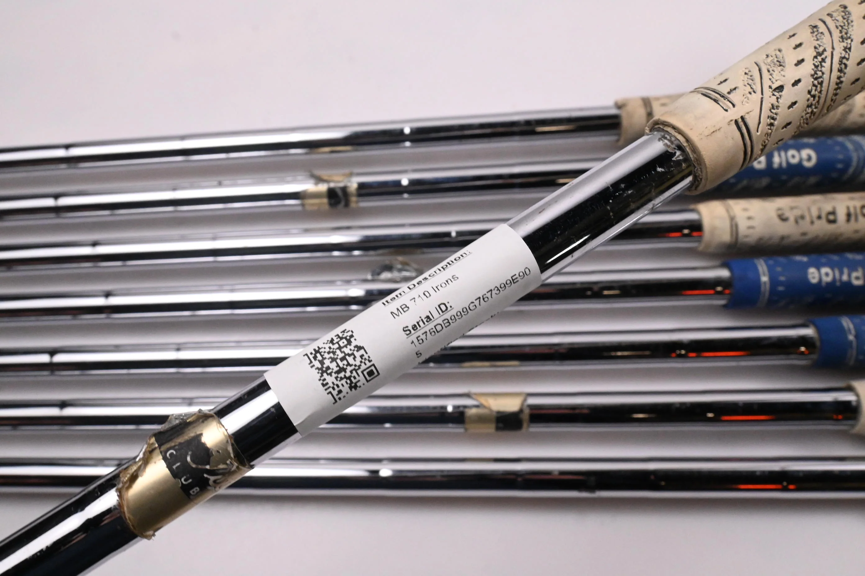 Titleist MB 710 Irons / 3-PW / Stiff Flex Steel Shafts - Image 6