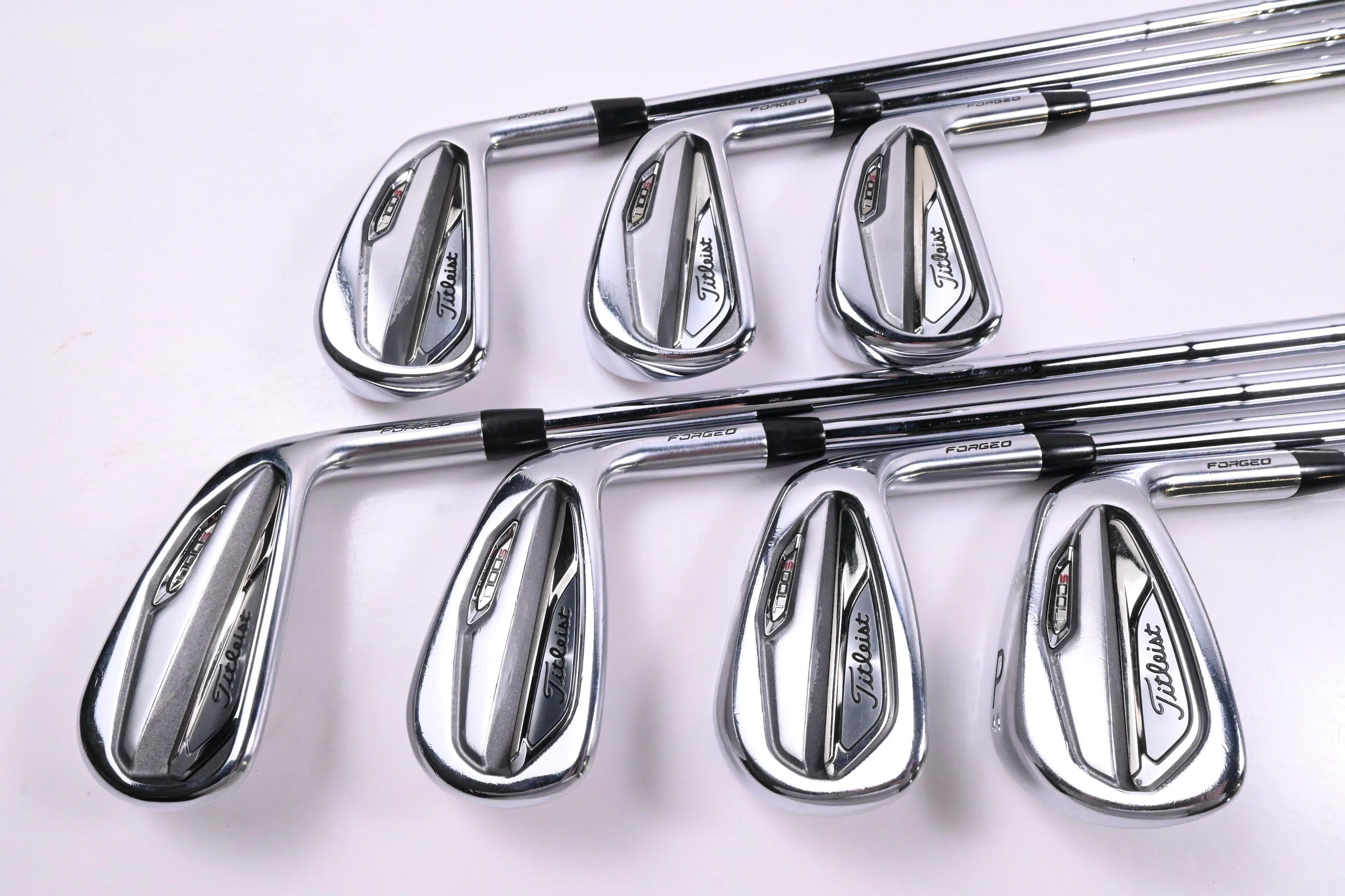 Titleist T100.S 2019 Irons / 4-PW / X-Flex AMT Tour White X100 Shafts - Image 2