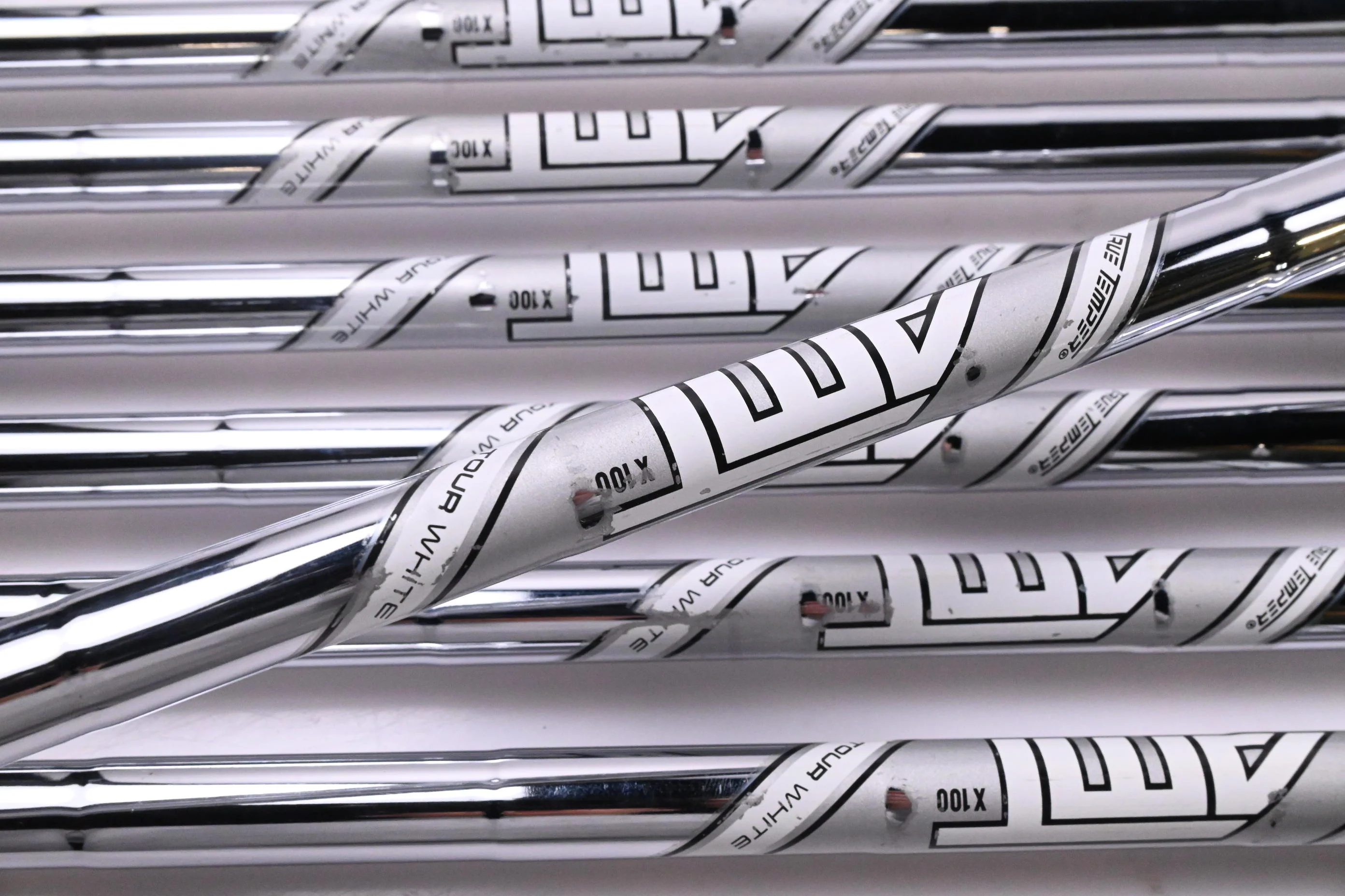 Titleist T100.S 2019 Irons / 4-PW / X-Flex AMT Tour White X100 Shafts - Image 5