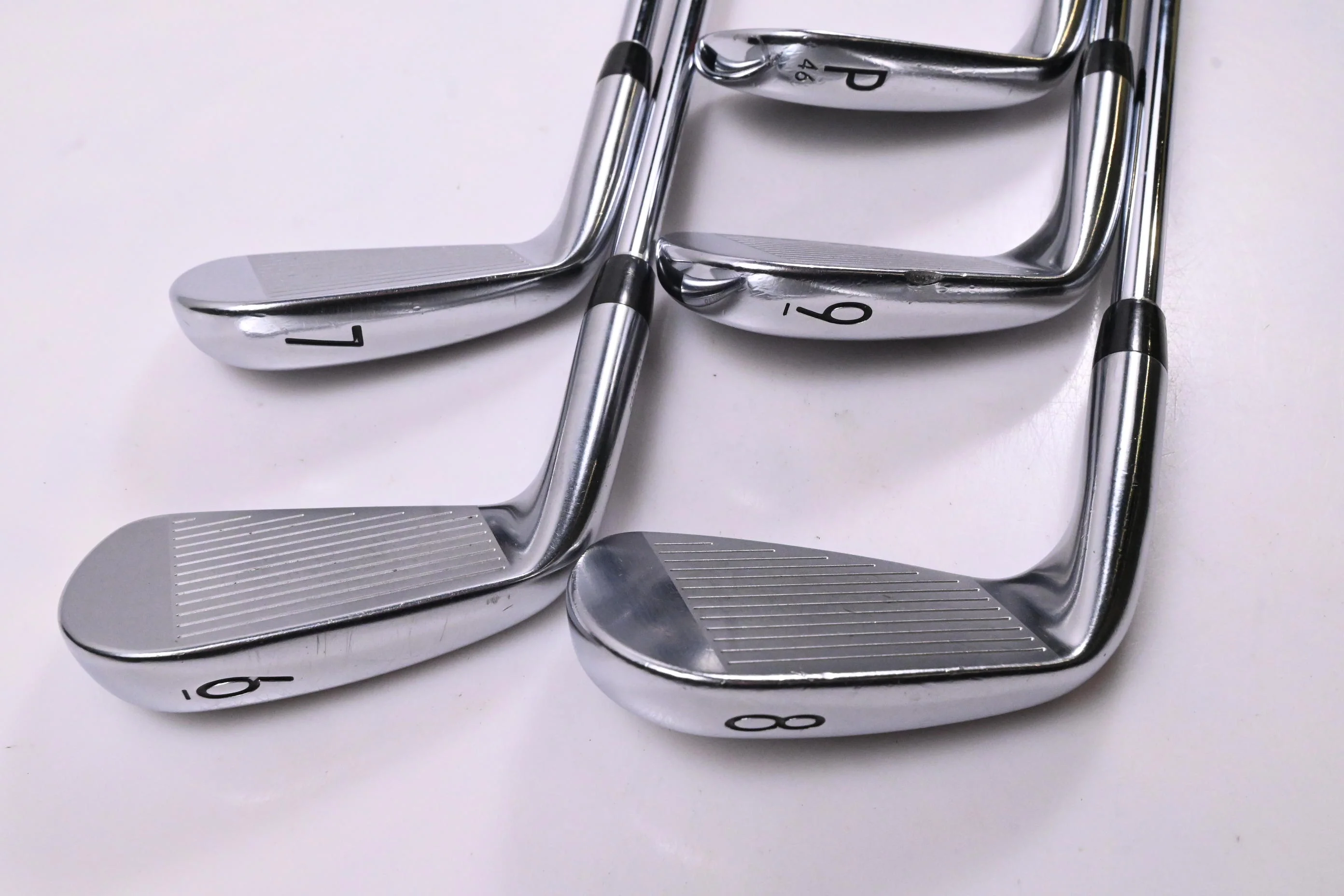Titleist T100 2019 Irons / 6-PW / Regular Flex AMT Black R300 Shafts - Image 4