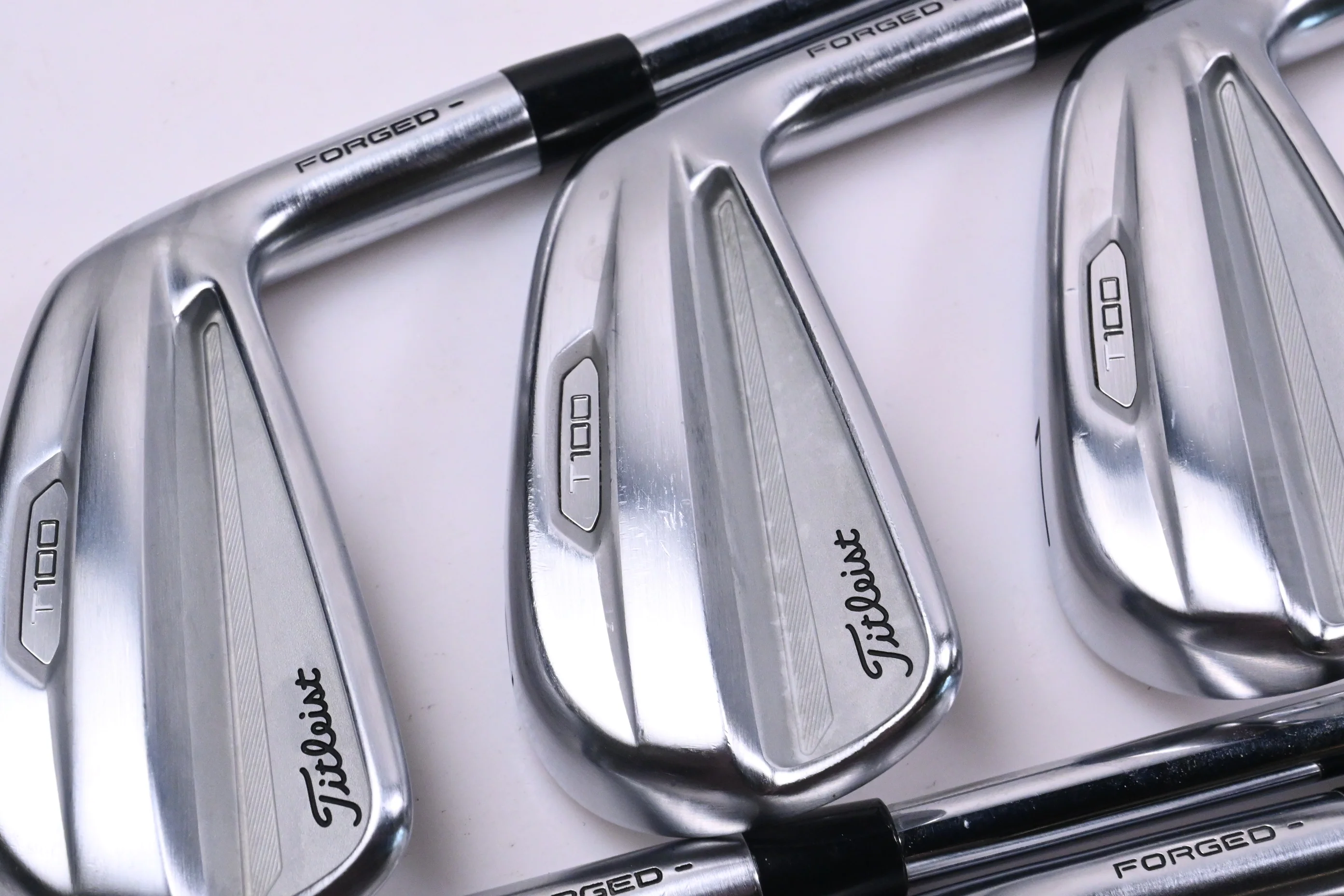 Titleist T100 2021 Irons / 5-PW / Regular Flex AMT Tour White R300 Shafts