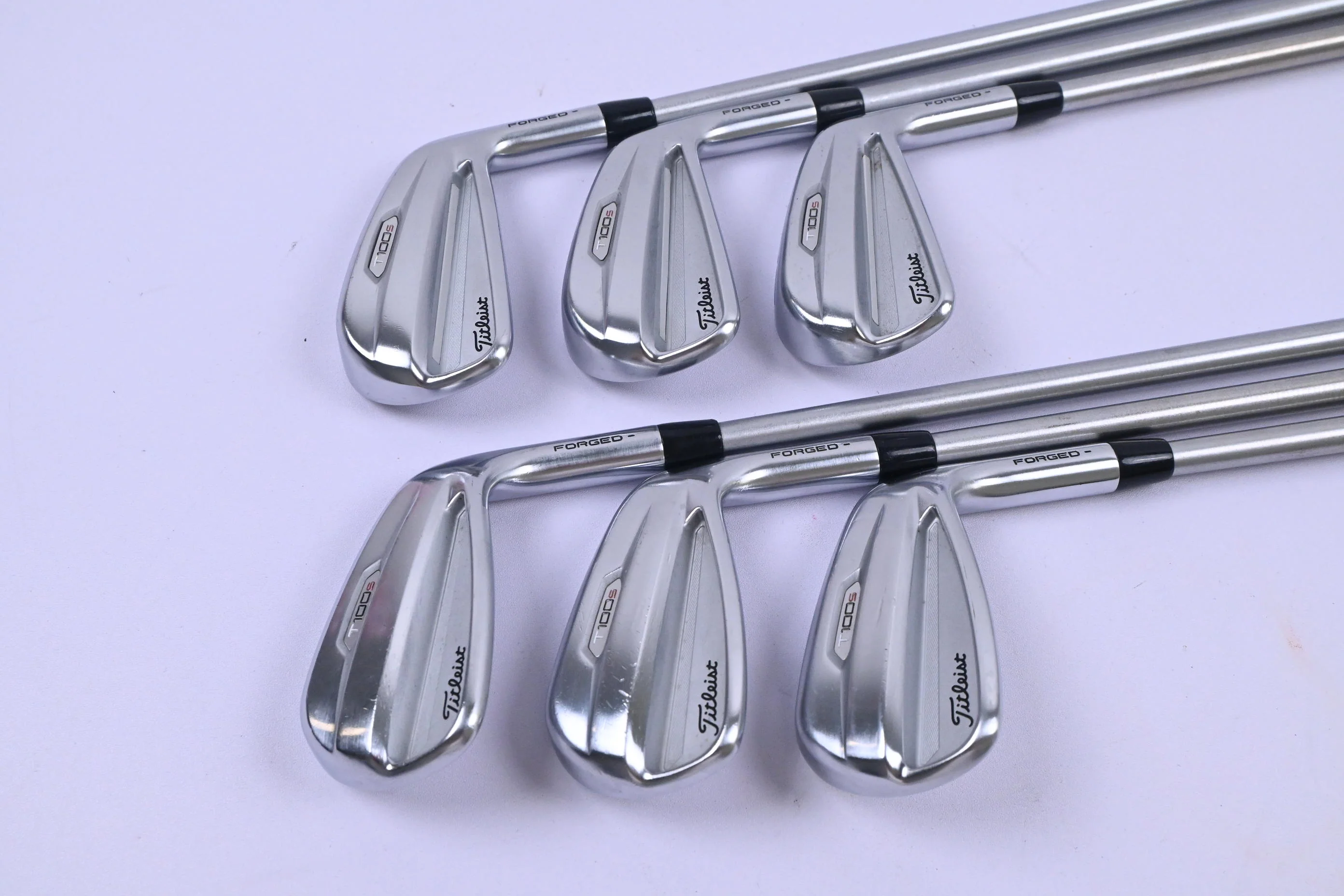 Titleist T100.S 2021 Irons / 5-PW / X-Flex KBS Tour C-Taper 130 - Image 2