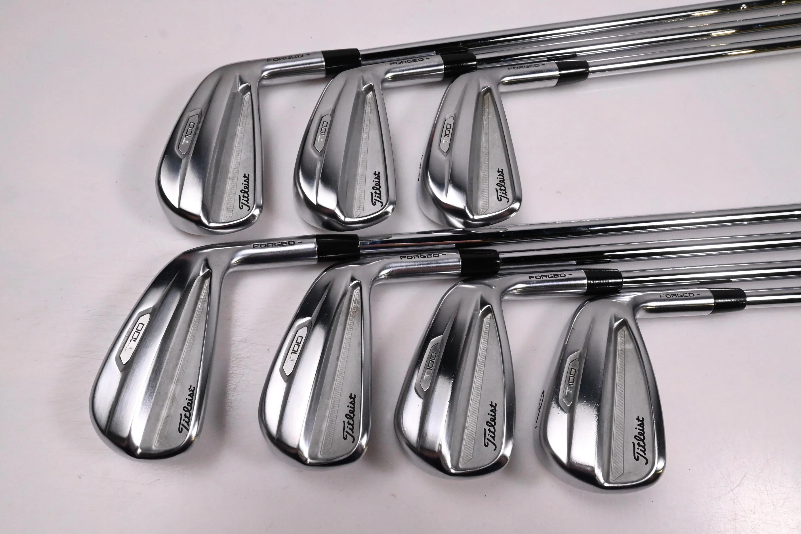 Titleist T100 2021 Irons / 3-9i / Stiff Flex N.S.Pro Modus³ Tour 115 Shafts - Image 2