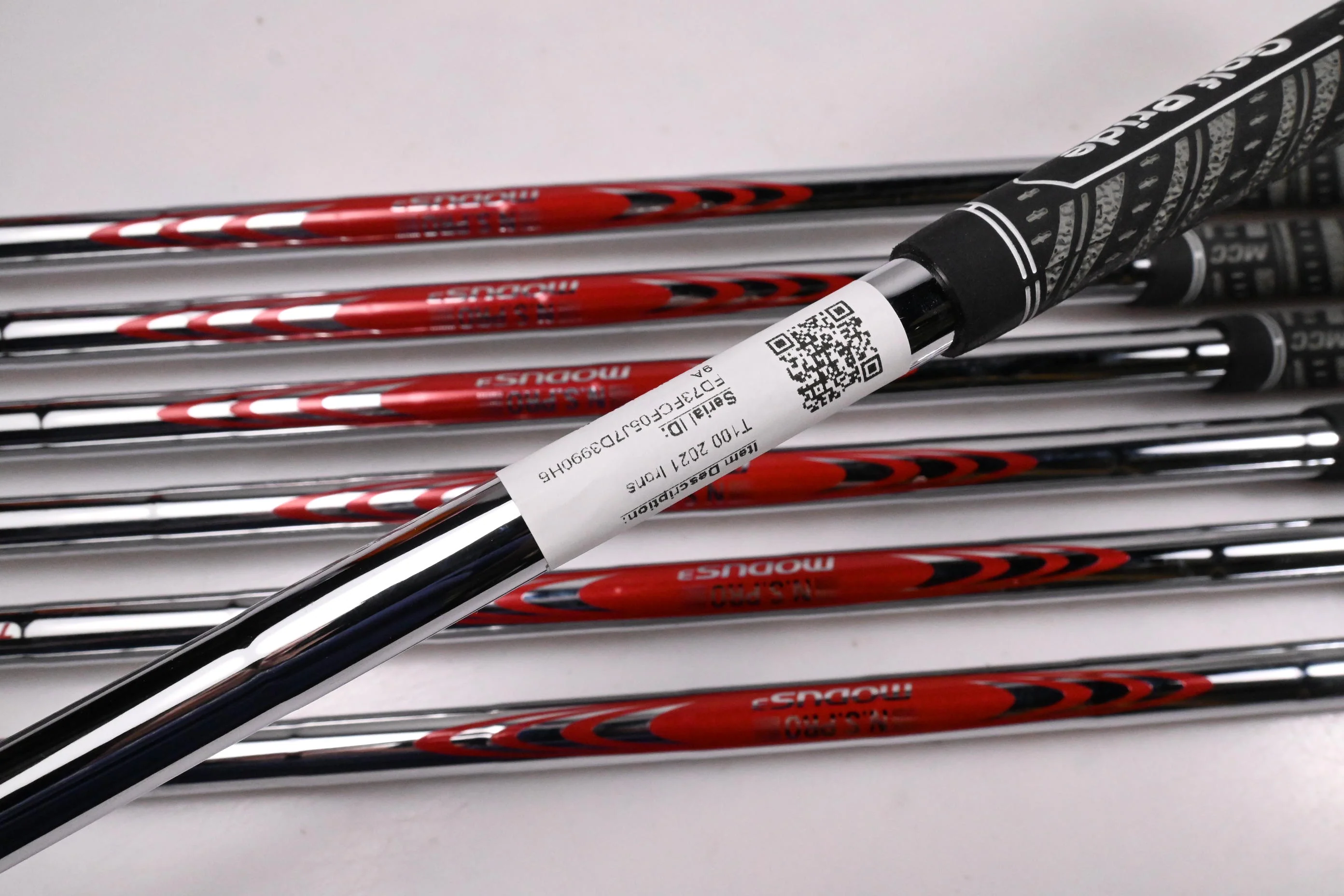 Titleist T100 2021 Irons / 3-9i / Stiff Flex N.S.Pro Modus³ Tour 115 Shafts - Image 6