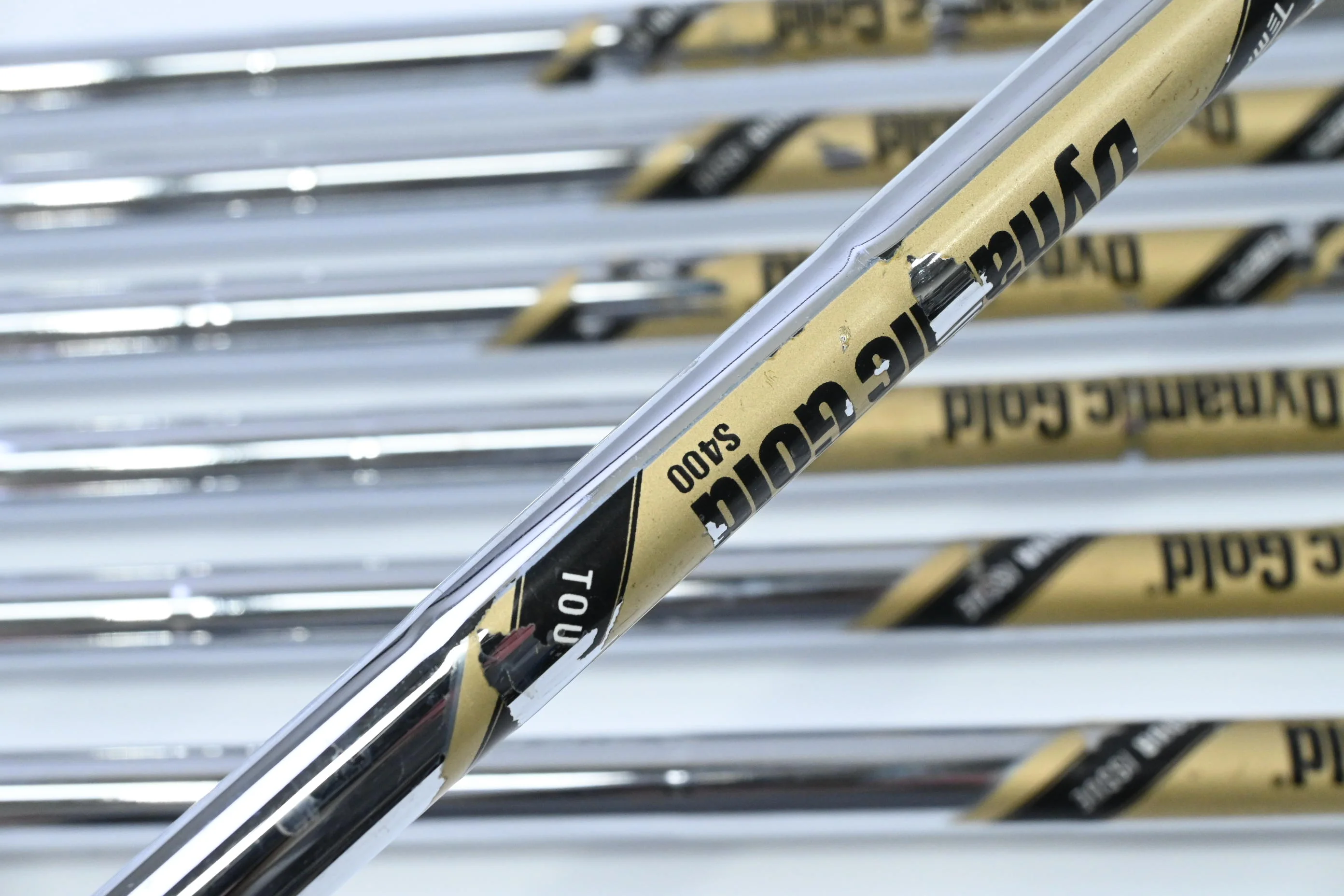 Titleist T100 2021 Irons / 4-PW / Stiff Flex Dynamic Gold S400 Shafts - Image 5