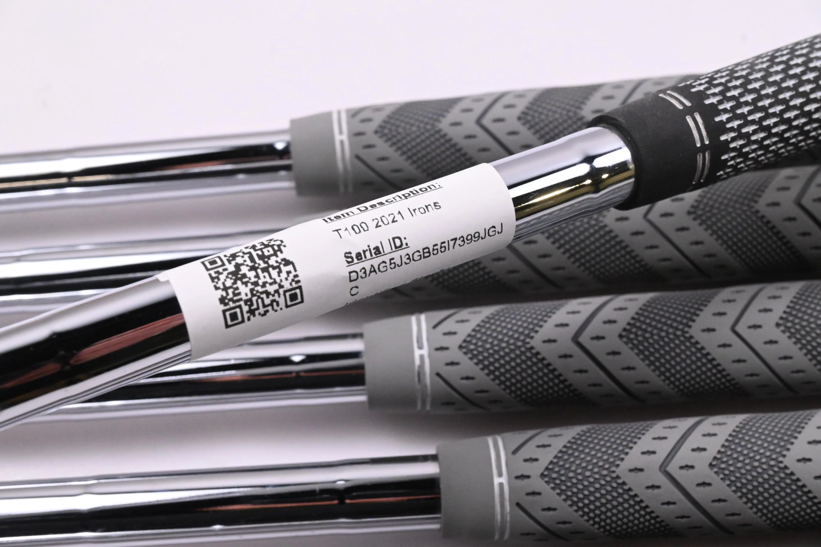 Titleist T100 2021 Irons / 4-PW / Stiff Flex AMT Tour White S300 Shafts - Image 6