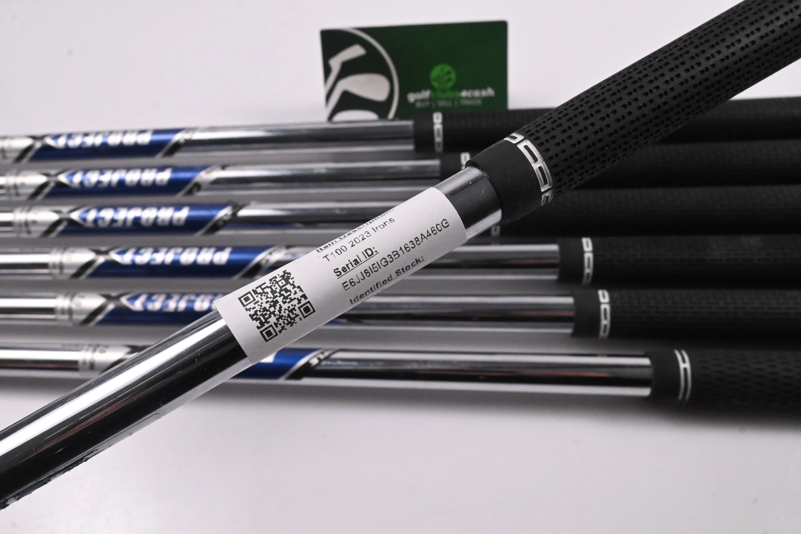 Titleist T100 2023 Irons / 3-9i / TX-Flex Project X Rifle 7.0 Shafts - Image 6
