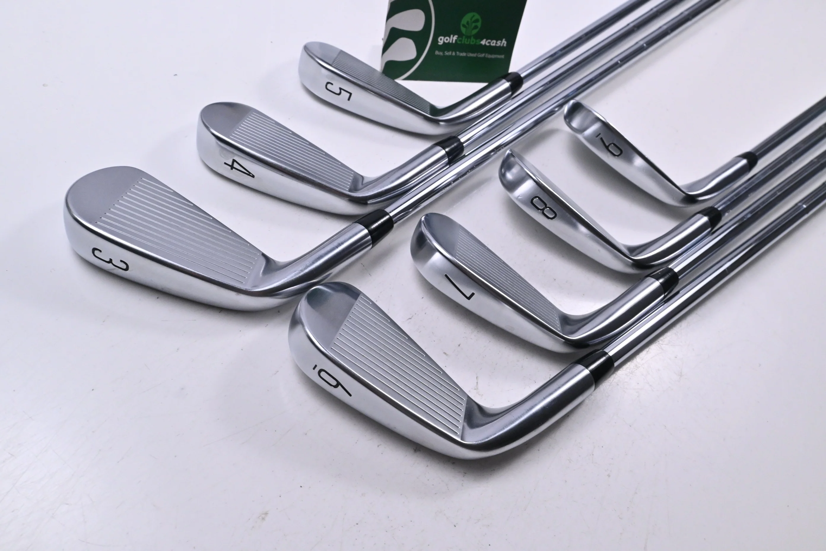 Titleist T100 2023 Irons / 3-9i / Stiff Flex AMT Tour White S300 Shafts - Image 4