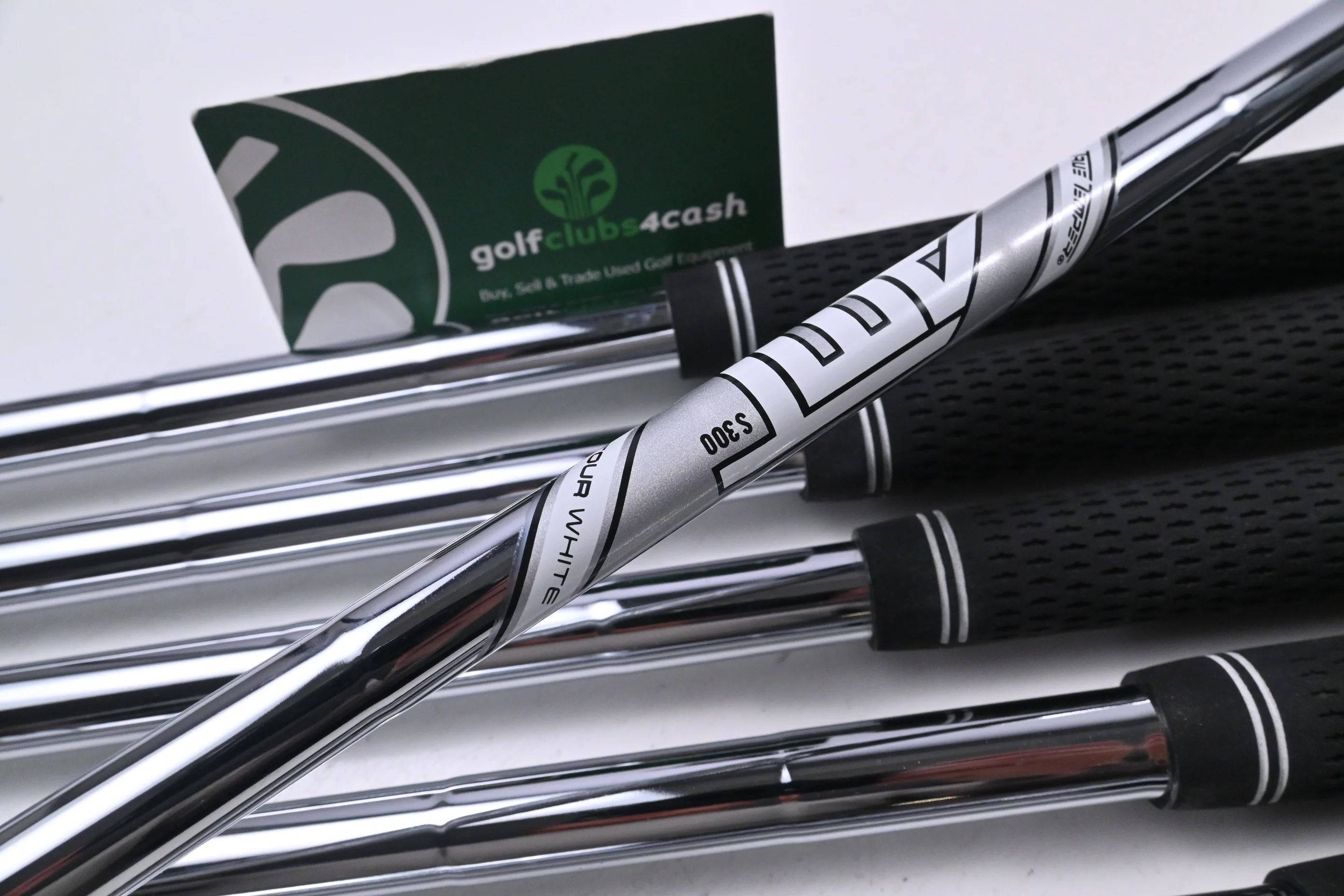 Titleist T100 2023 Irons / 3-9i / Stiff Flex AMT Tour White S300 Shafts - Image 5