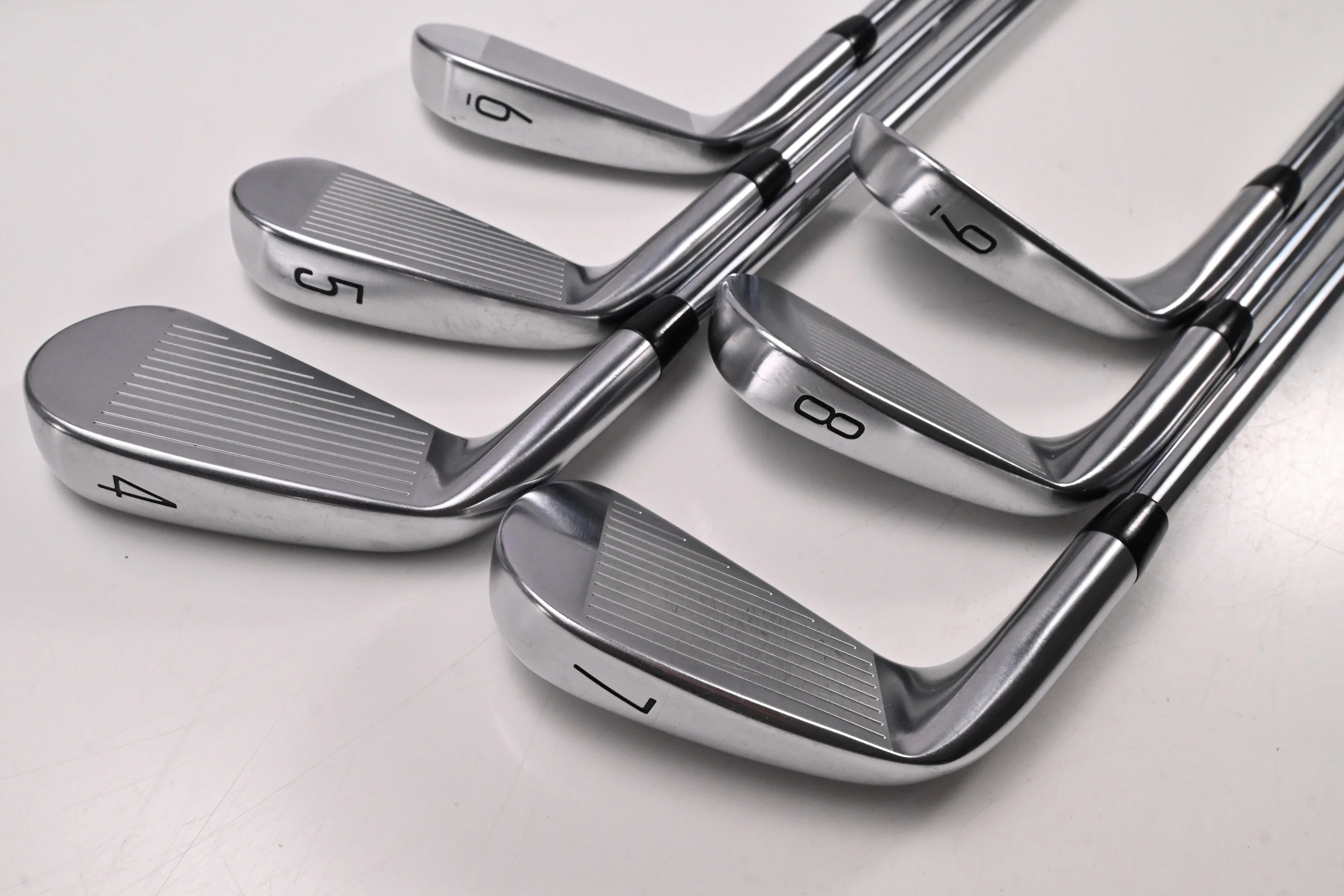 Titleist T100 2023 Irons / 4-9i / X-Flex Project X LZ 125 Shafts - Image 4