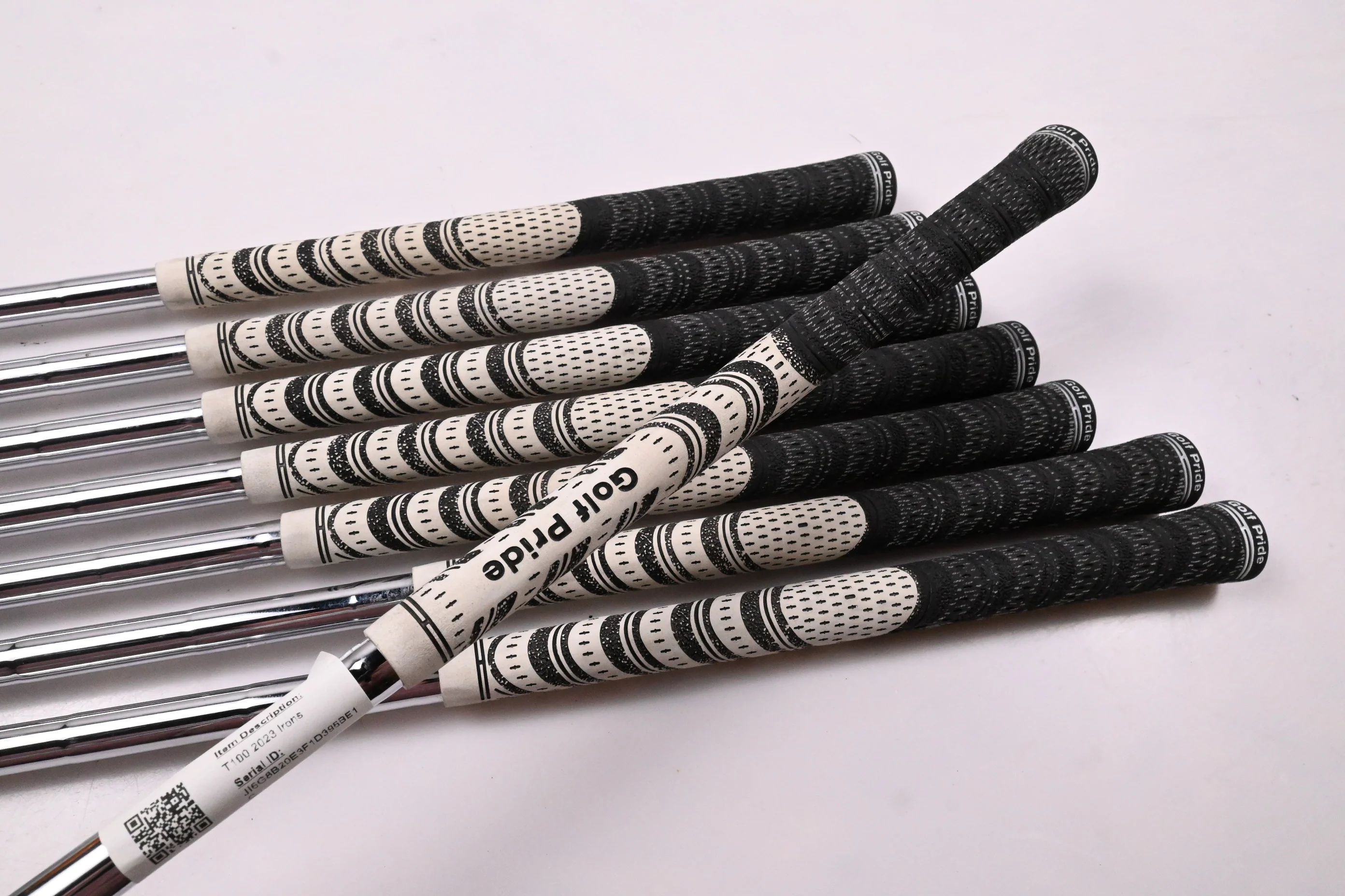 Titleist T100 2023 Irons / 4-PW+50° / Stiff Flex AMT Tour White S300 Shafts - Image 7