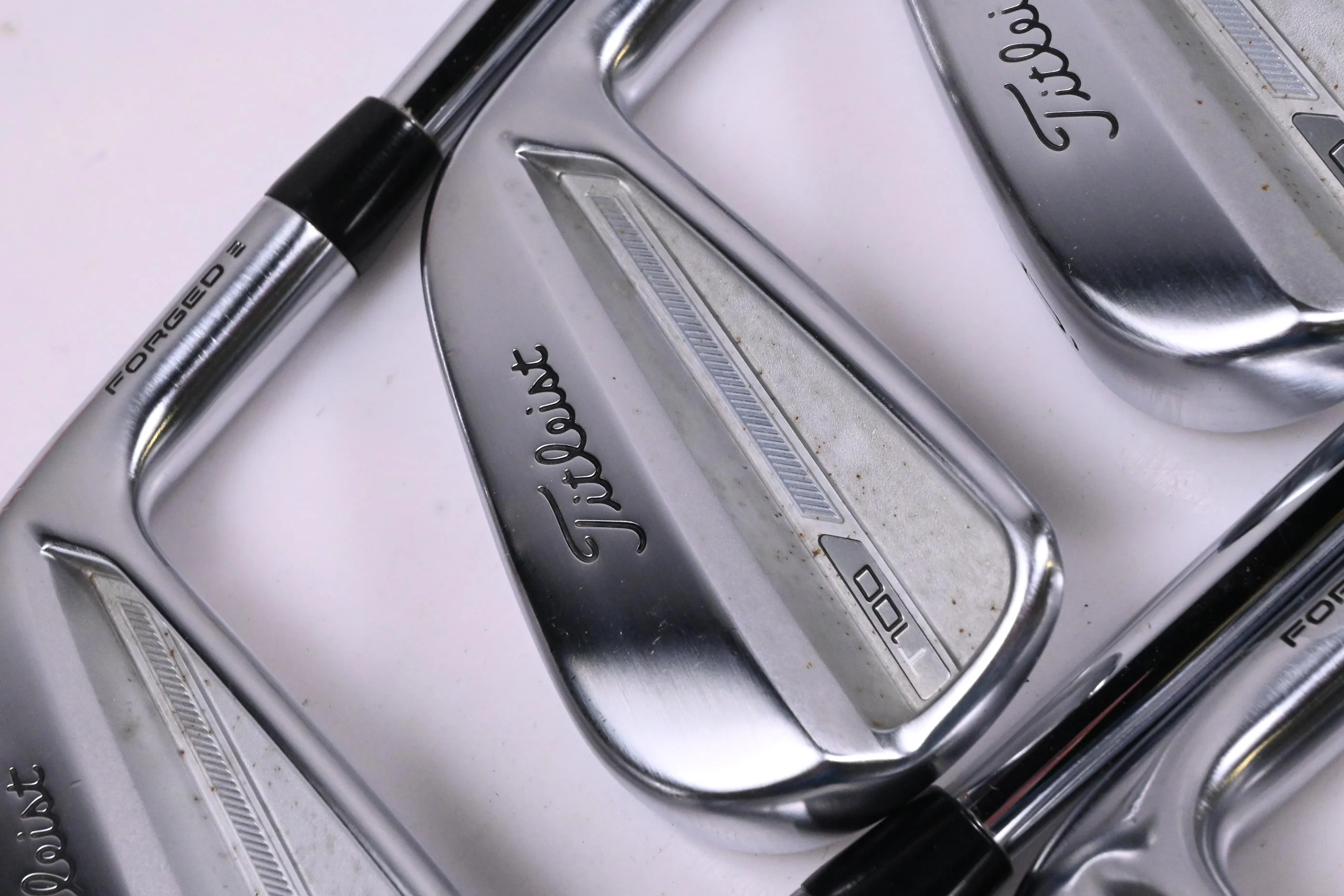 Titleist T100 2023 Irons / 4-PW+50° / Stiff Flex AMT Black S300 Shafts