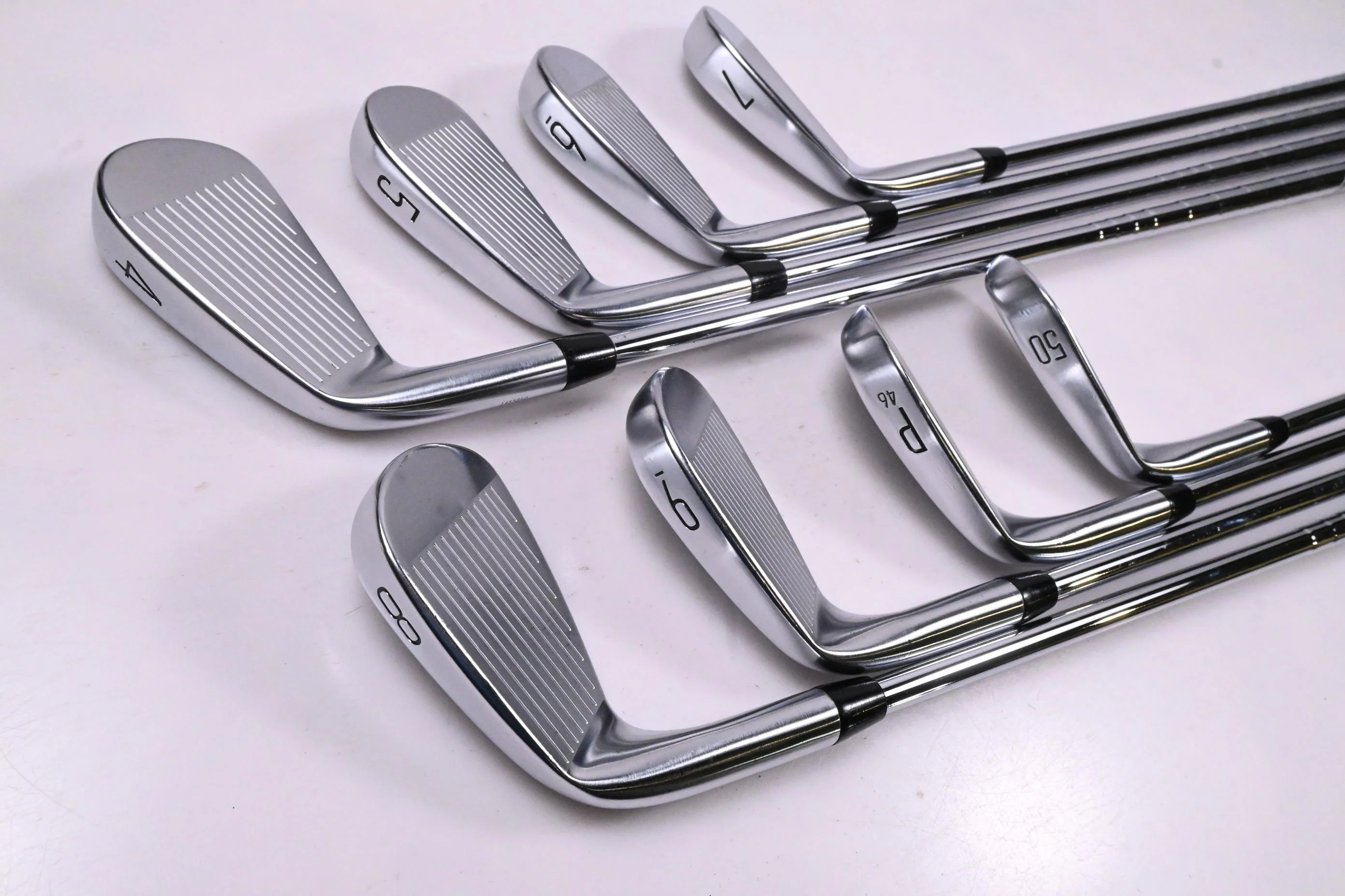 Titleist T100 2023 Irons / 4-PW+50° / Stiff Flex AMT Black S300 Shafts - Image 4