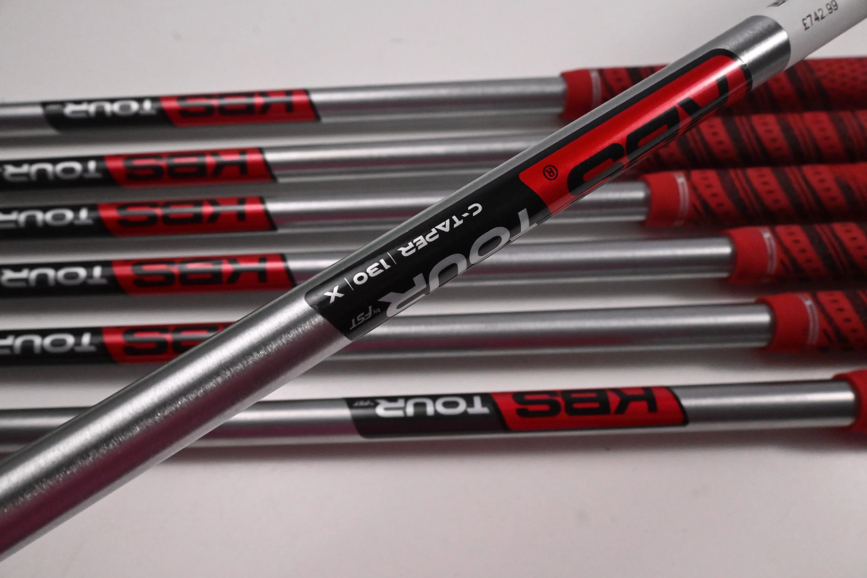 Left Hand Titleist MB 620/T100 2023 Combo Irons / 3-9i / X-Flex KBS Tour C-Taper - Image 5