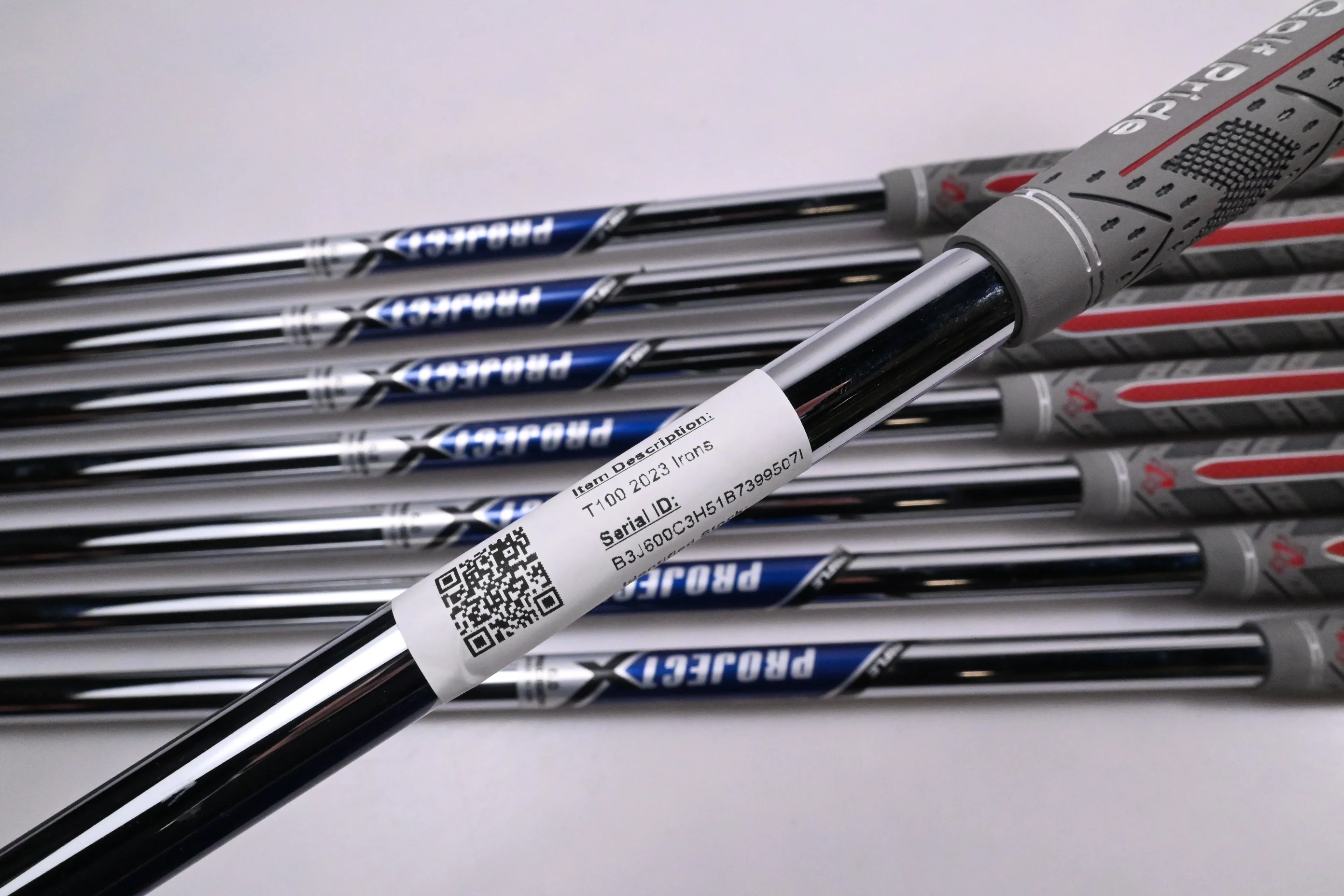 Titleist T100 2023 Irons / 4-PW+50° / Stiff Flex Project X Shafts - Image 6