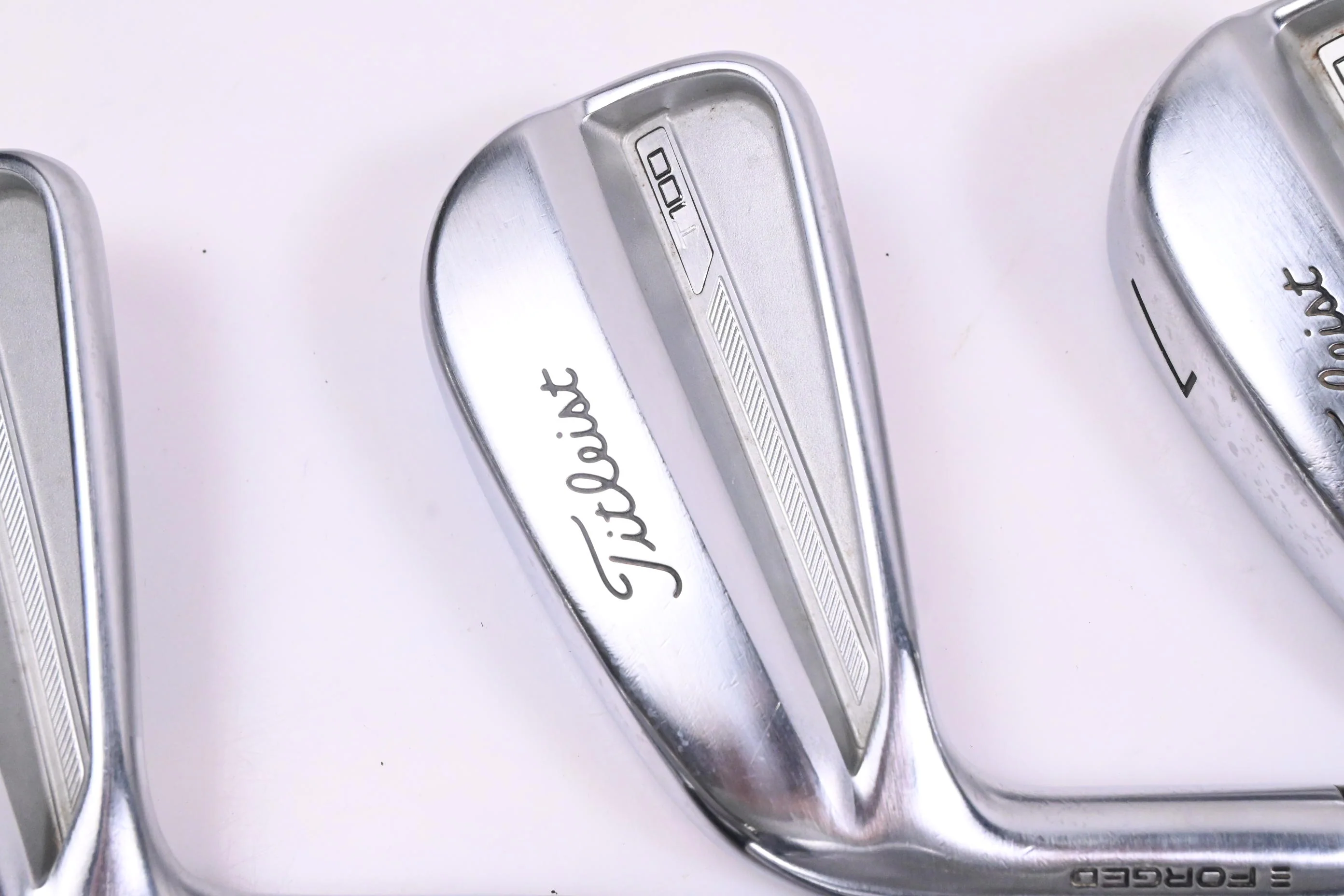 Left Hand Titleist T100 2023 Irons / 5-PW / X-Flex Project X Shafts