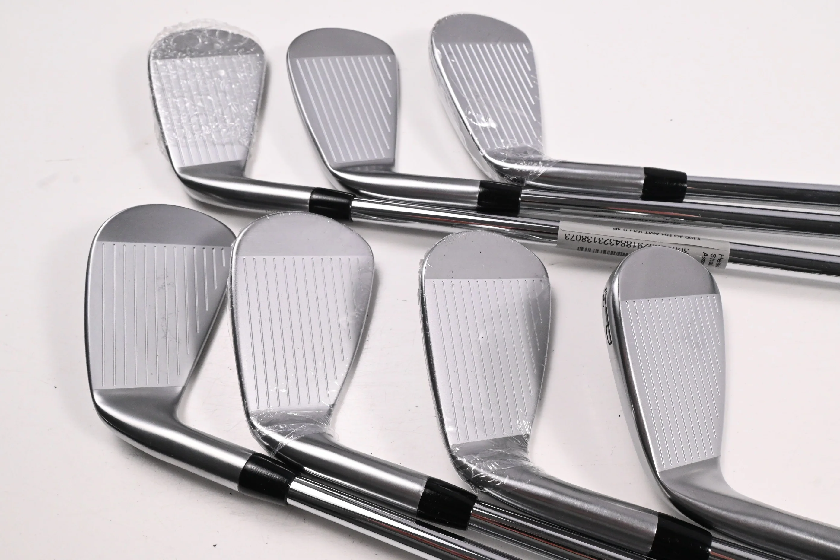 Titleist T100 2025 Irons / 4-PW / Stiff Flex True Temper AMT White Shafts - Image 3