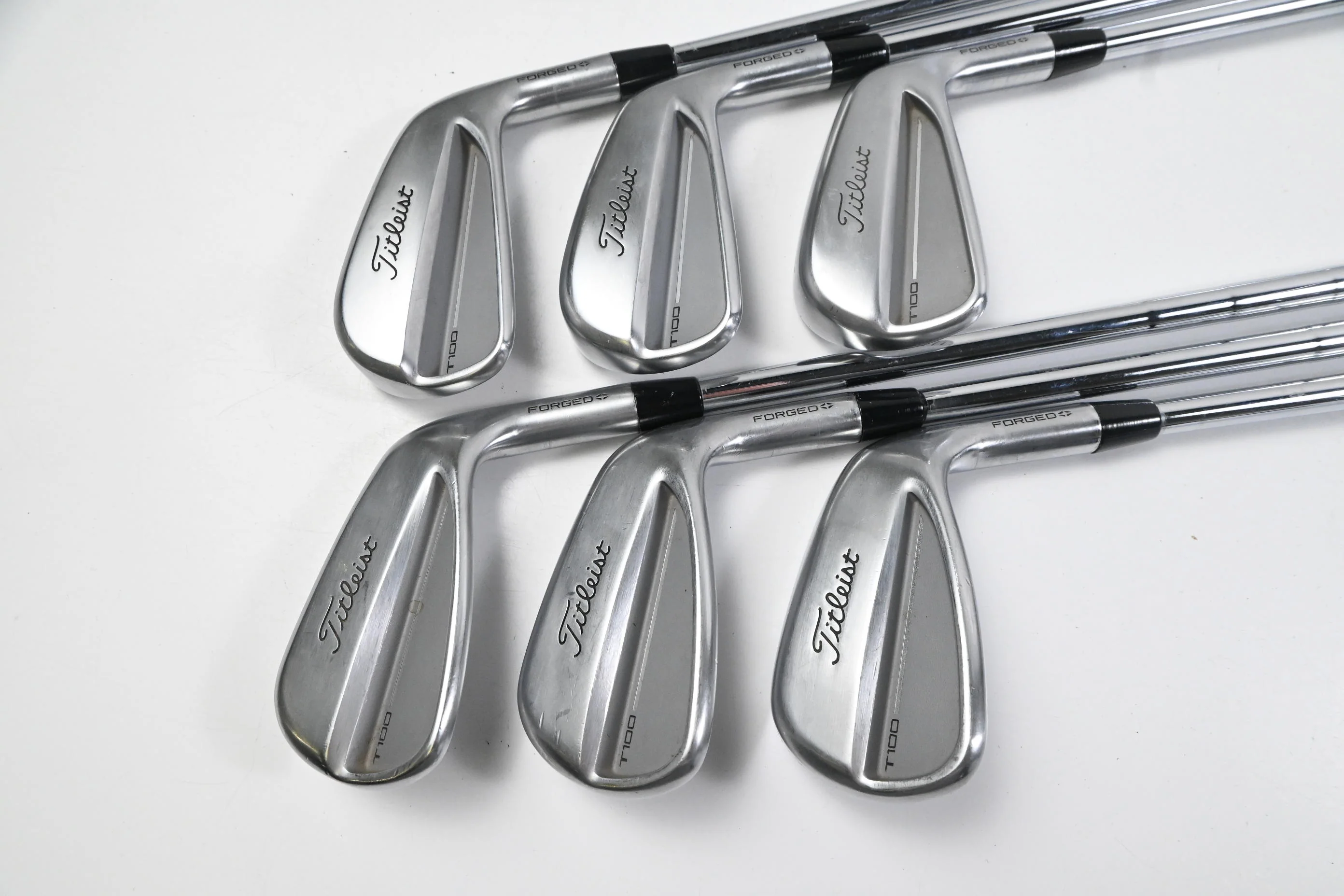 Titleist T100 2025 Irons / 5-PW / Stiff Flex KBS Tour Shafts - Image 2