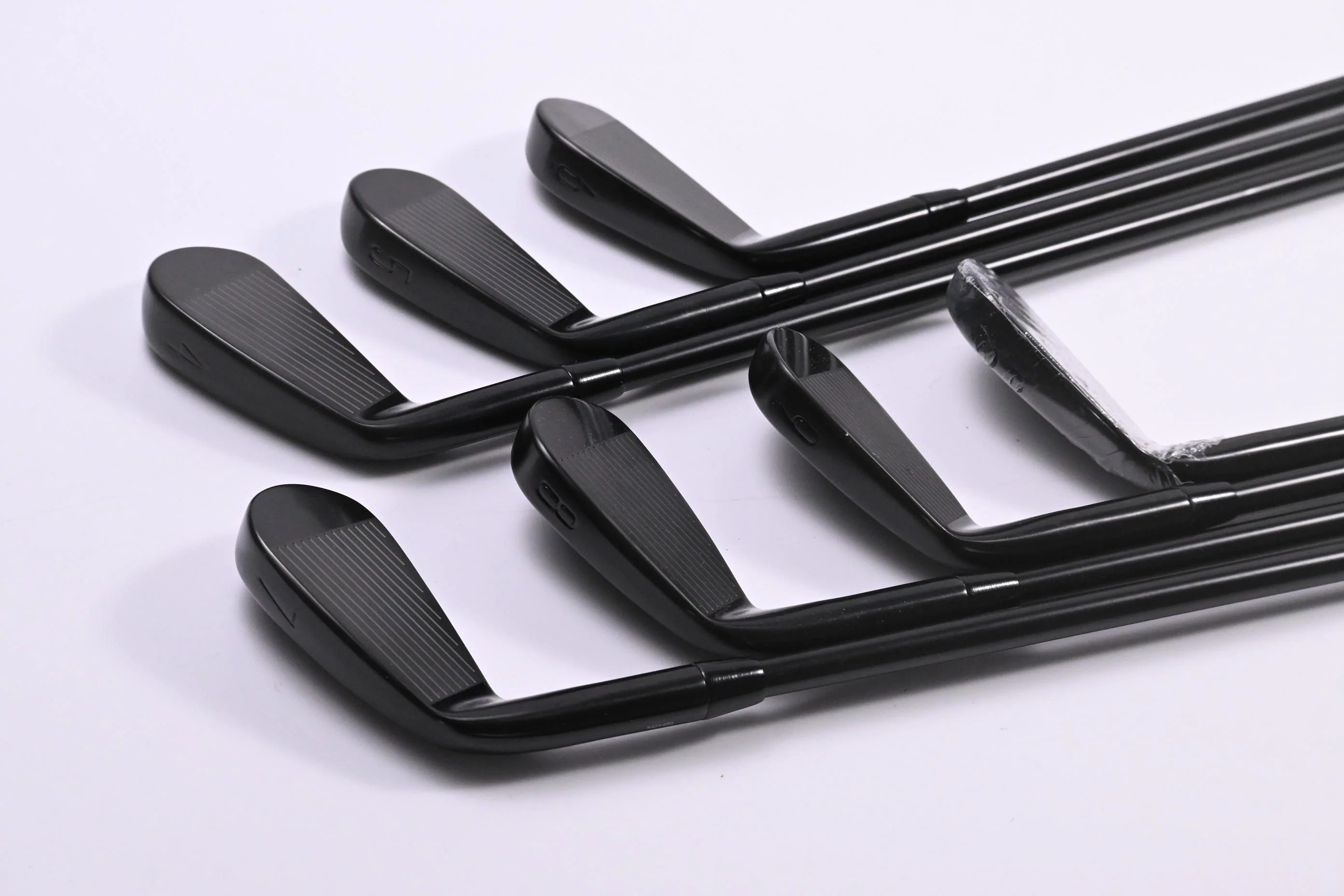 Titleist T100 Black Vapor Irons / 4-PW / Stiff Flex AMT Tour White S300 Shafts - Image 4