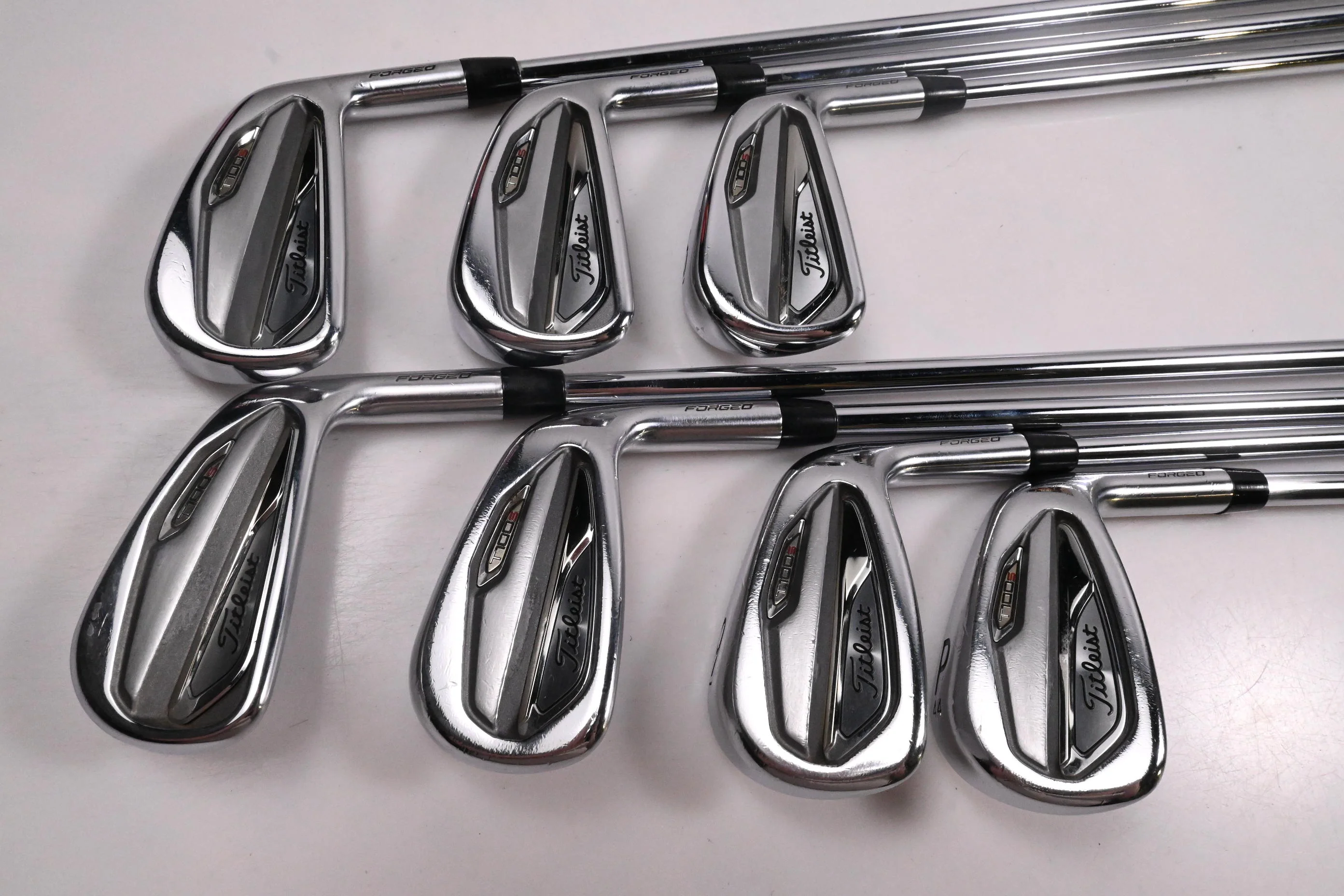 Titleist T100 S 2019 Irons / 4-PW / Stiff Flex Project X LZ 120 Shafts - Image 2