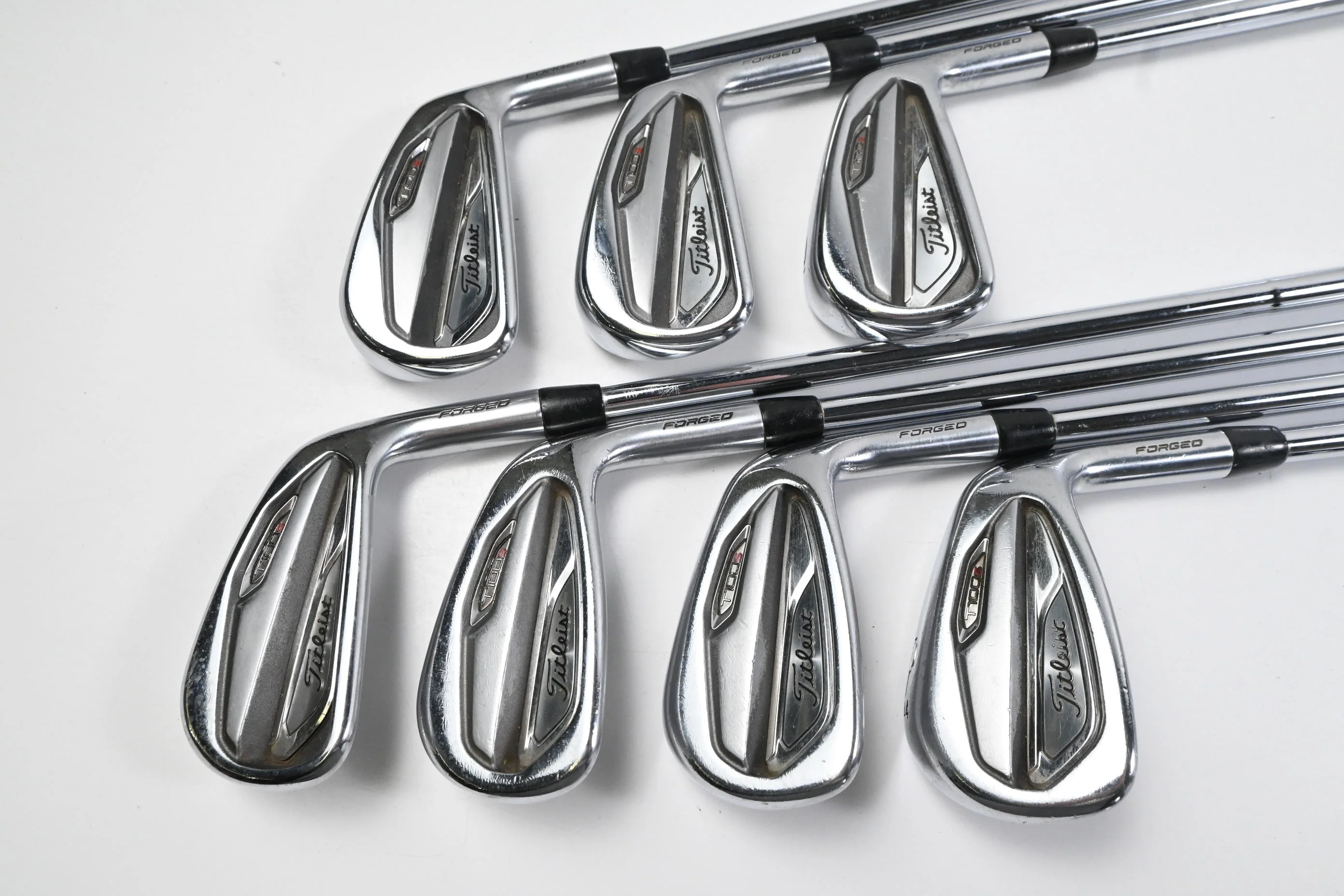 Titleist T100 S 2019 Irons / 4-PW / Stiff Flex Dynamic Gold S300 Shafts - Image 2