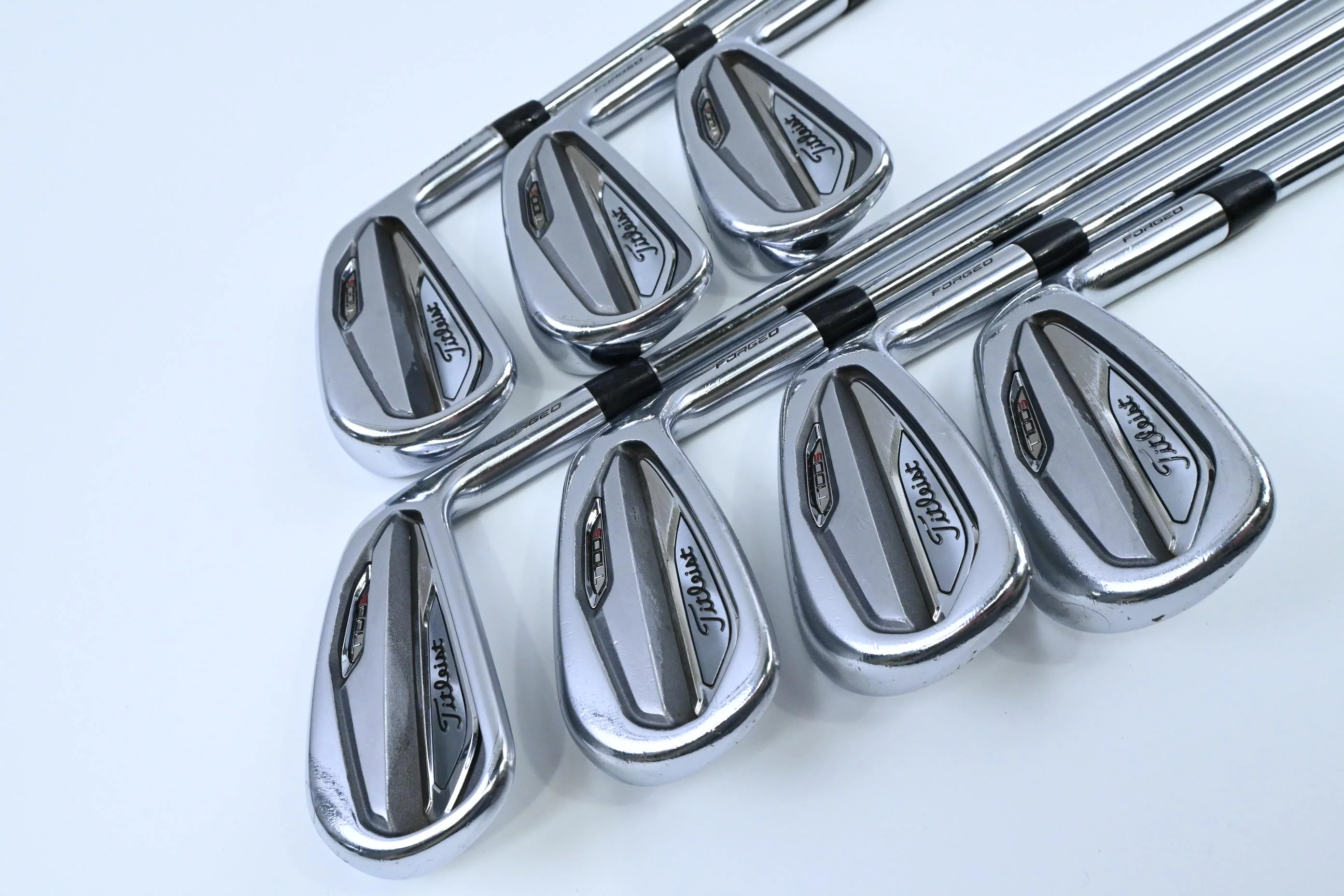 Titleist T100 S 2019 Irons / 4-PW / Stiff Flex NS Pro Modus3 Tour 120 Shafts - Image 2
