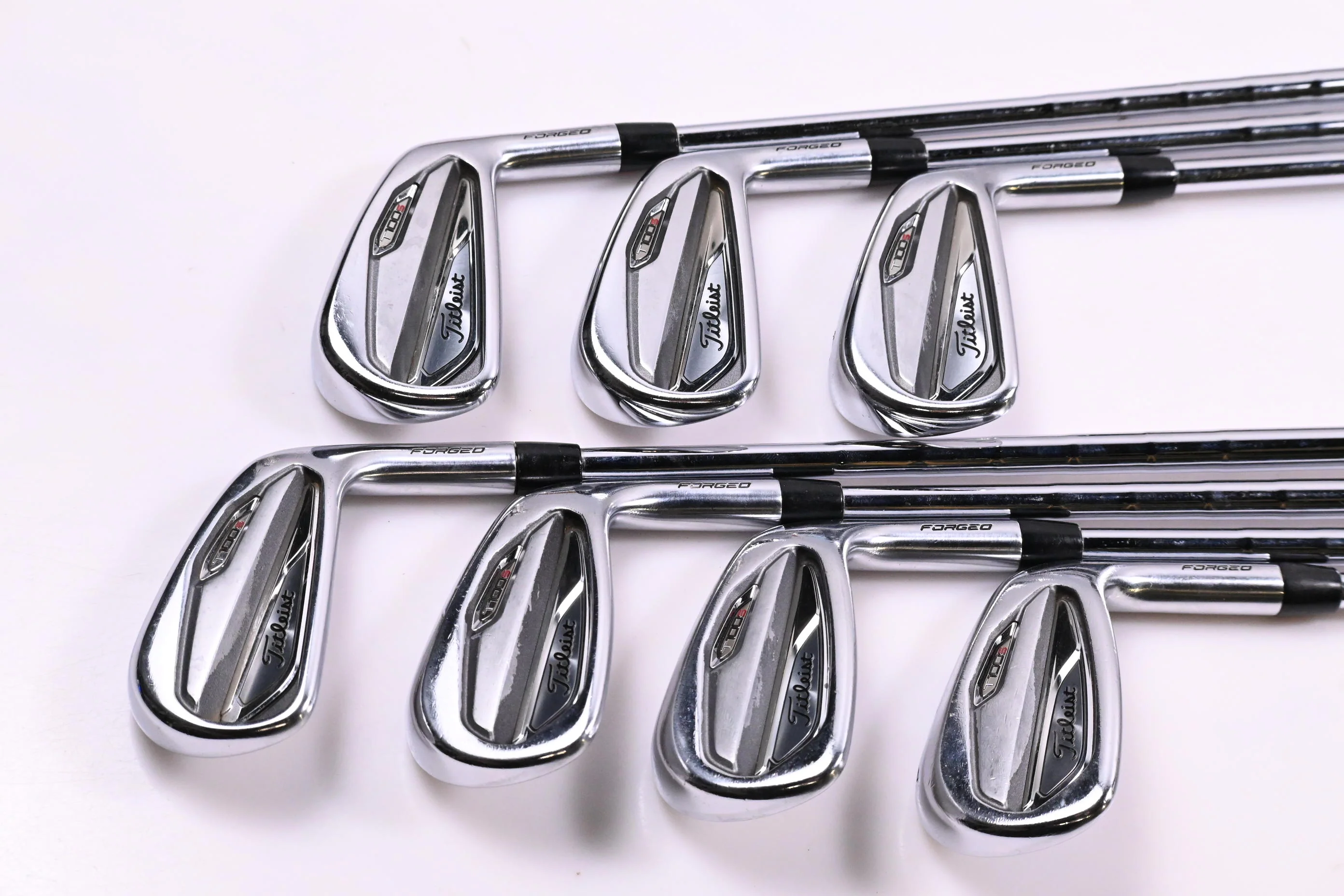 Titleist T100 S 2019 Irons / 4-PW / X-Flex N.S.Pro Modus³ Tour 130 Shafts - Image 2