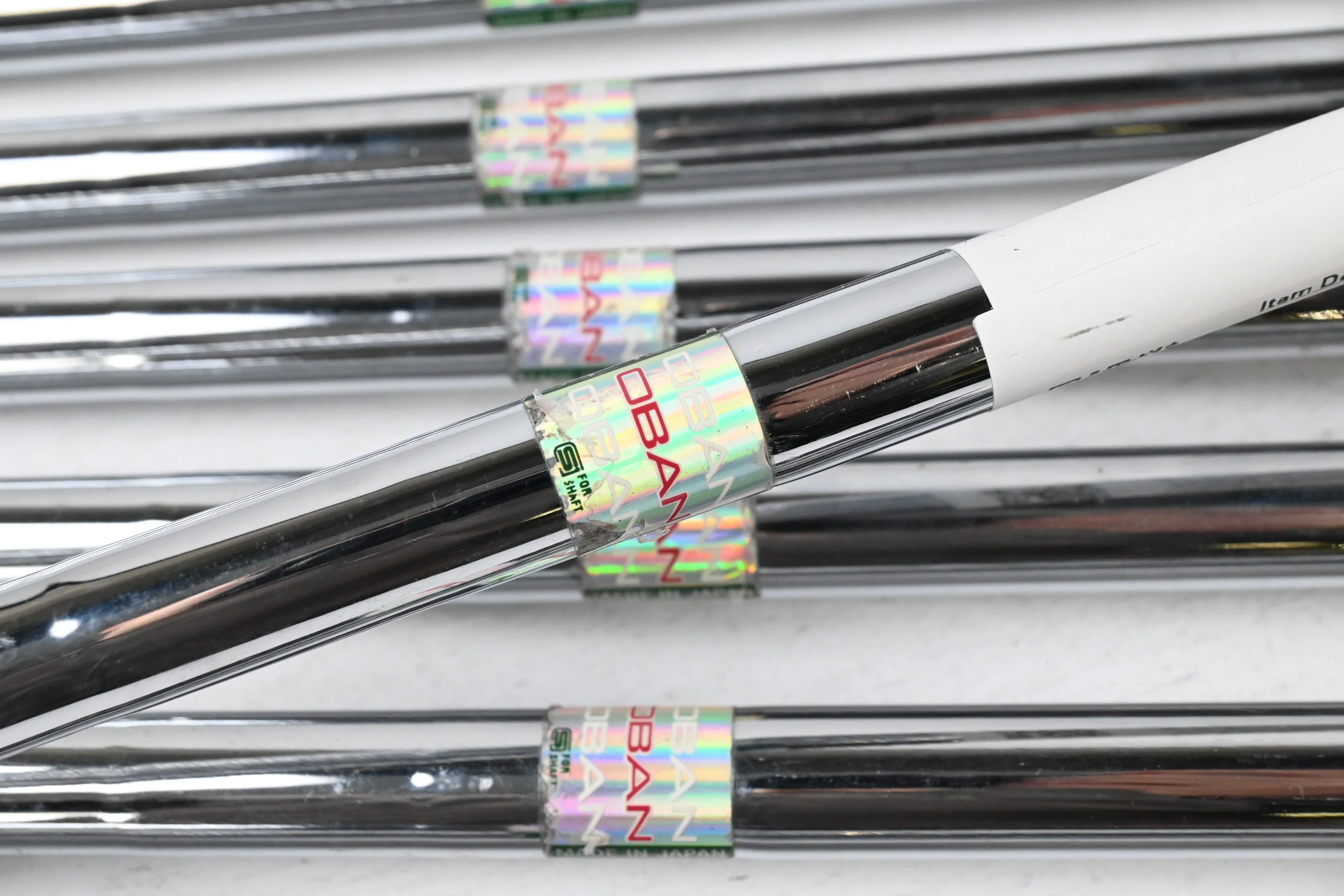 Titleist T100 S 2019 Irons / 4-PW / Stiff Flex Oban CT-125 Shafts - Image 5