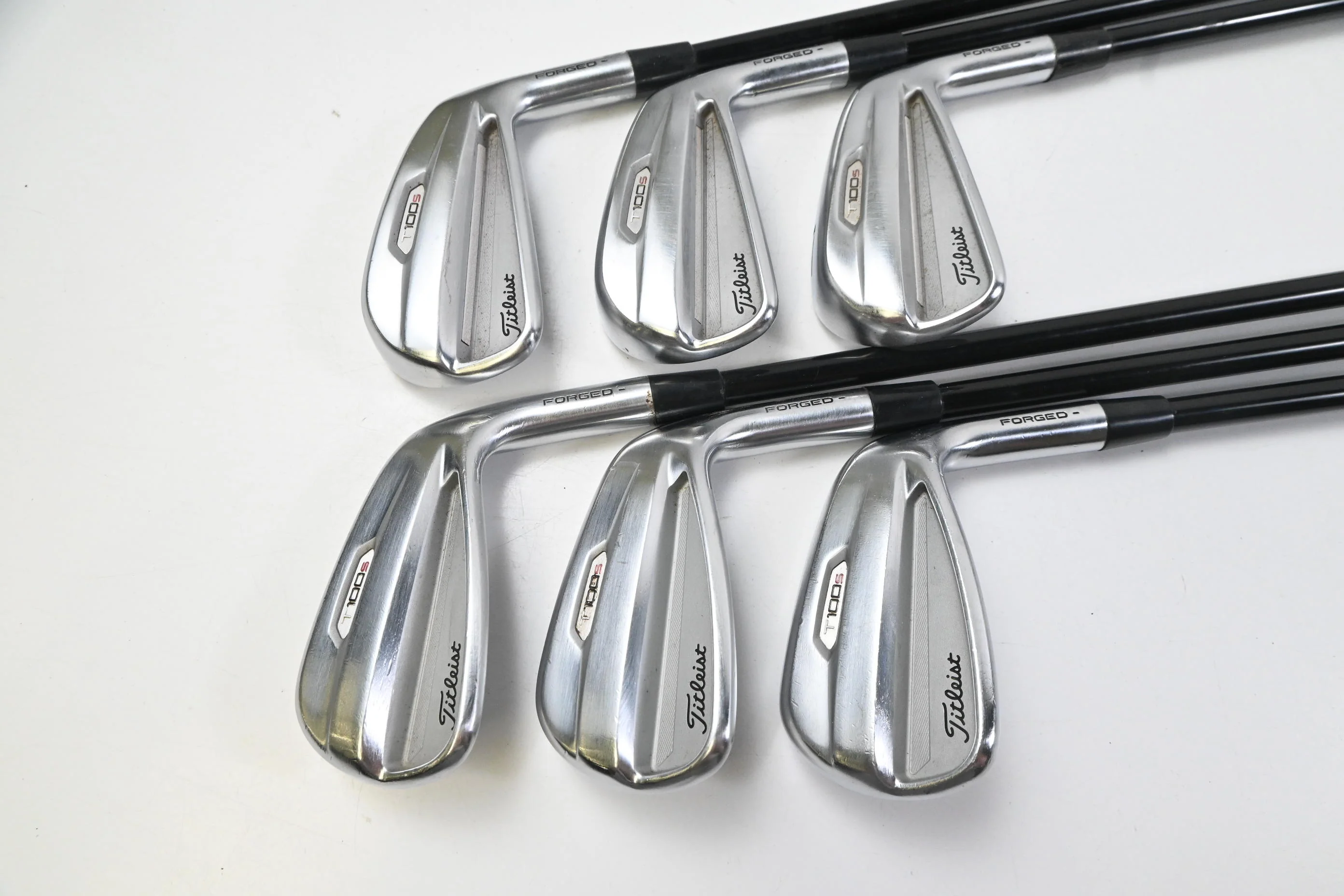 Titleist T100.S 2021 Irons / 5-PW / Senior Flex Tensei AV Red AM(2) Shafts - Image 2
