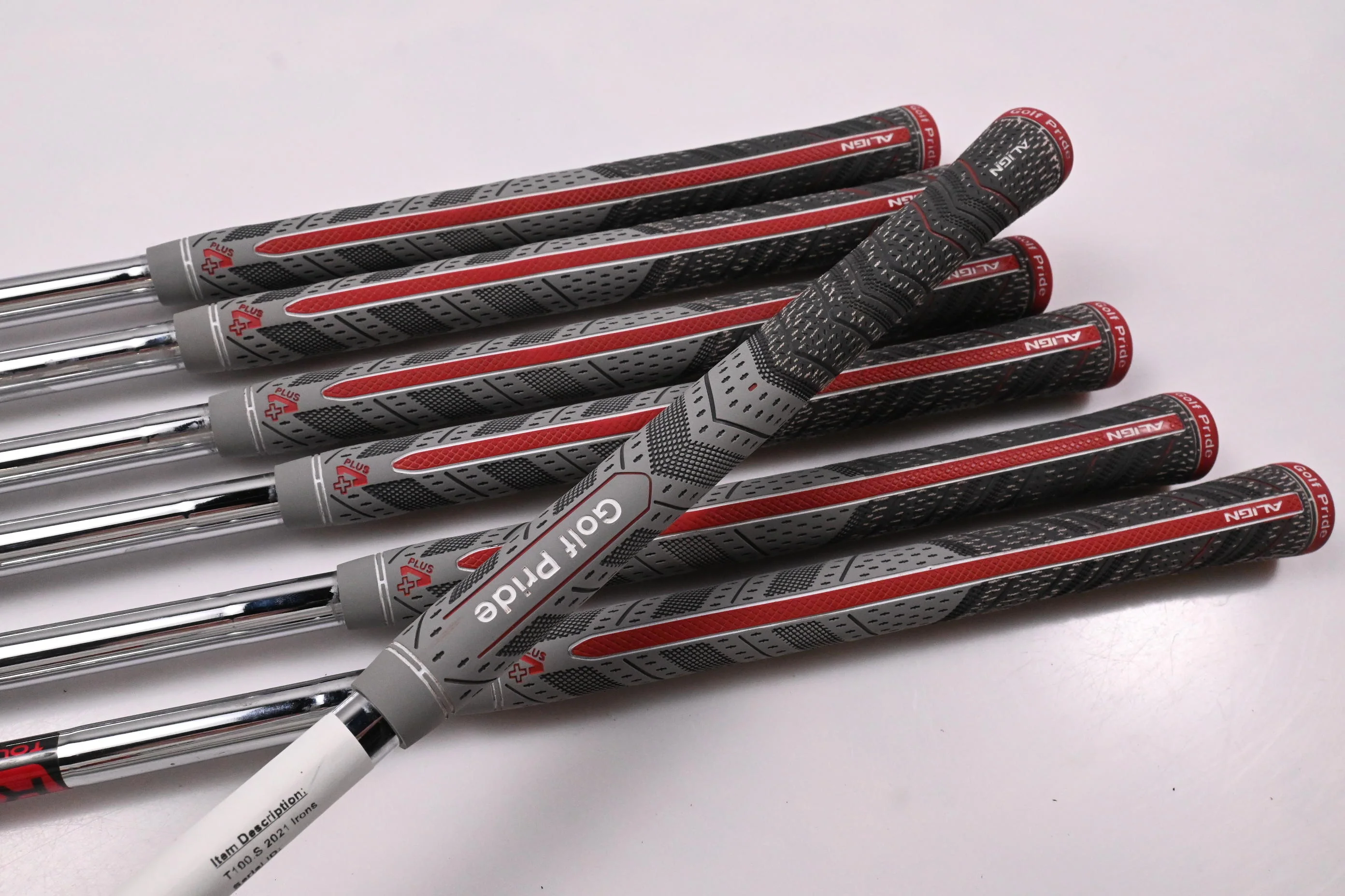 Titleist T100.S 2021 Irons / 5-PW+48° / Regular Flex KBS Tour Shafts - Image 7