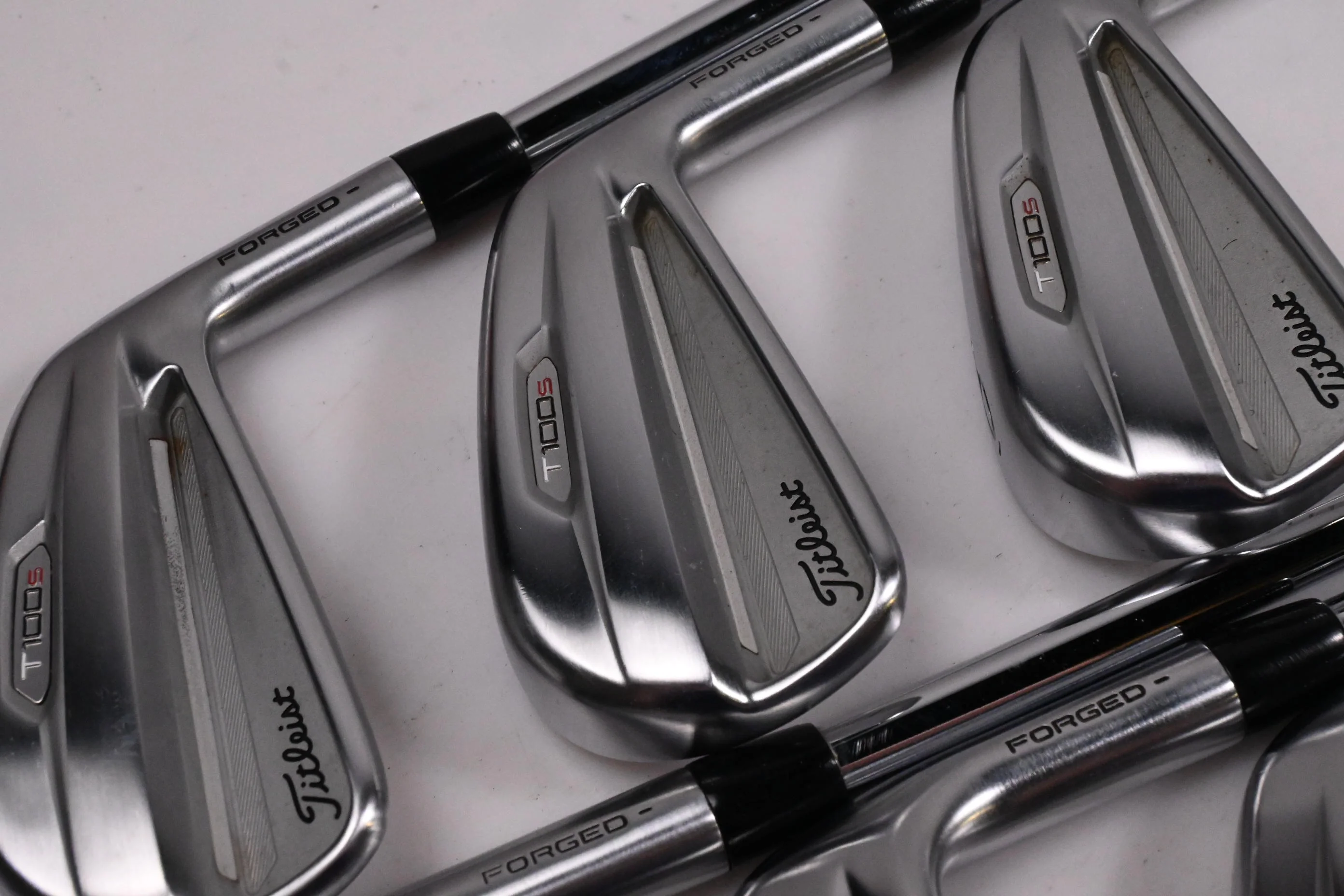 Titleist T100.S 2021 Irons / 4-PW / Stiff Flex AMT Red S300 Shafts