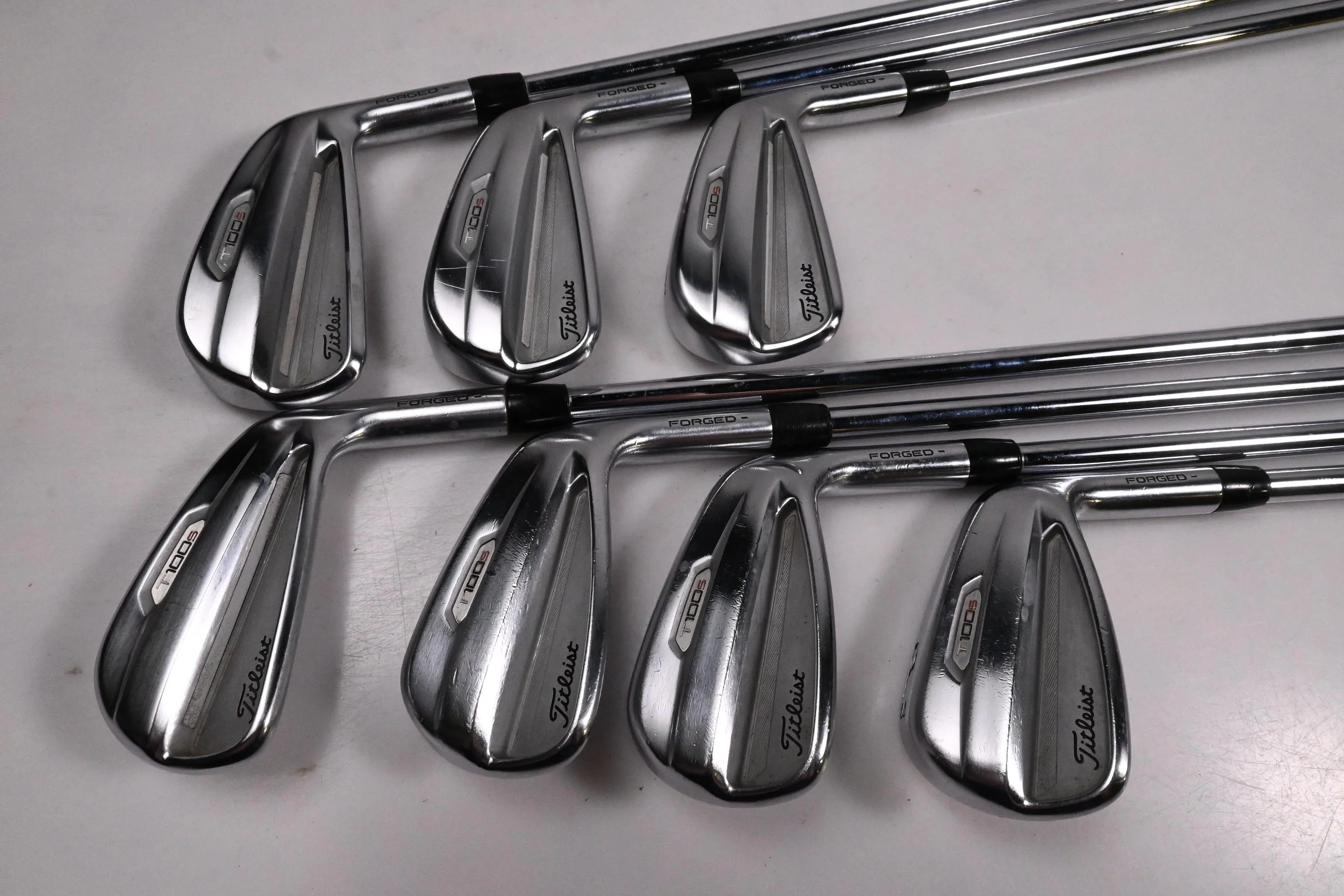 Titleist T100.S 2021 Irons / 4-PW / Stiff Flex Oban CT-115 Shafts - Image 2