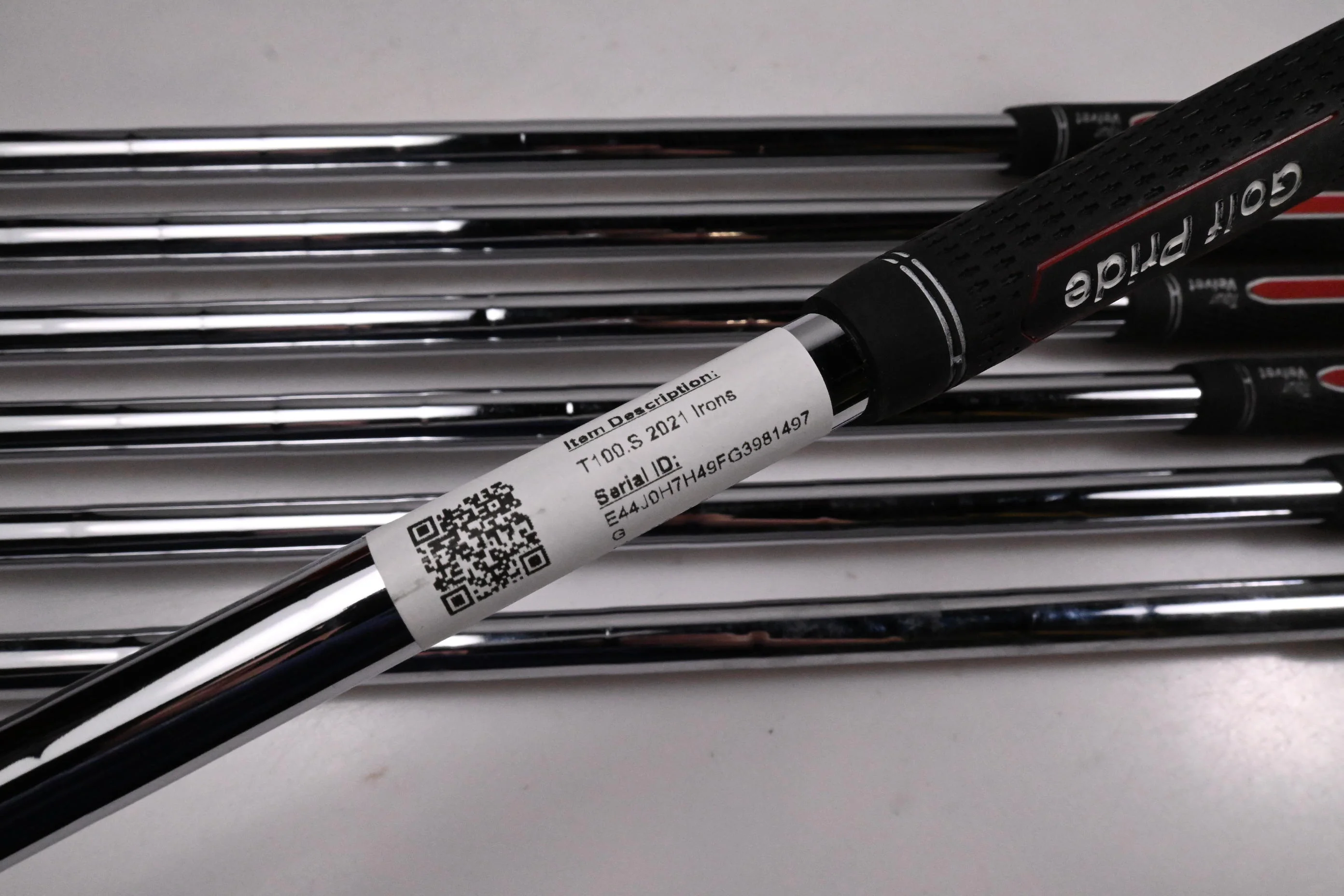Titleist T100.S 2021 Irons / 4-PW / Stiff Flex Oban CT-115 Shafts - Image 6