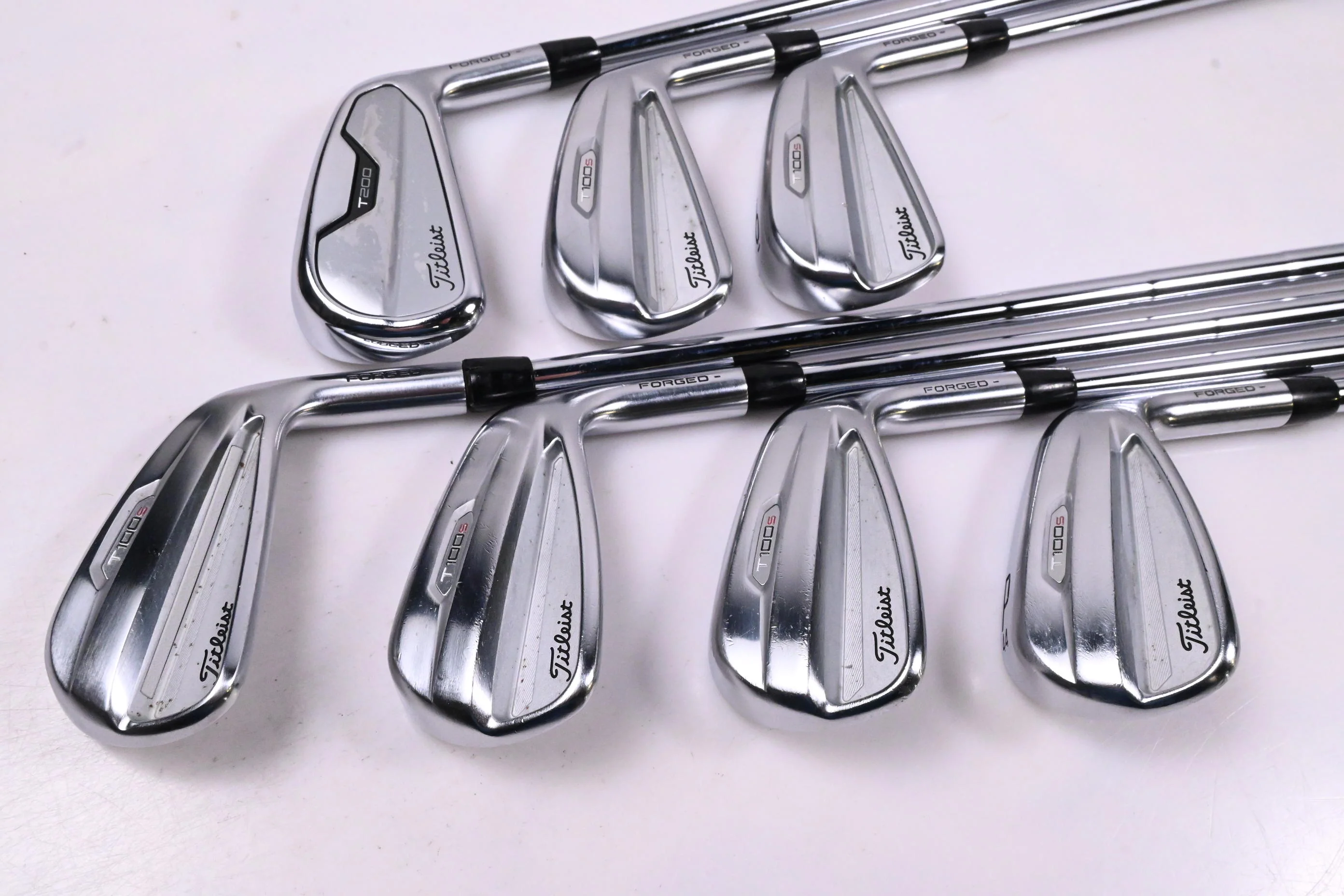 Titleist T100.S 2021 Irons / 4-PW / X-Flex Dynamic Gold X100 Shafts - Image 2