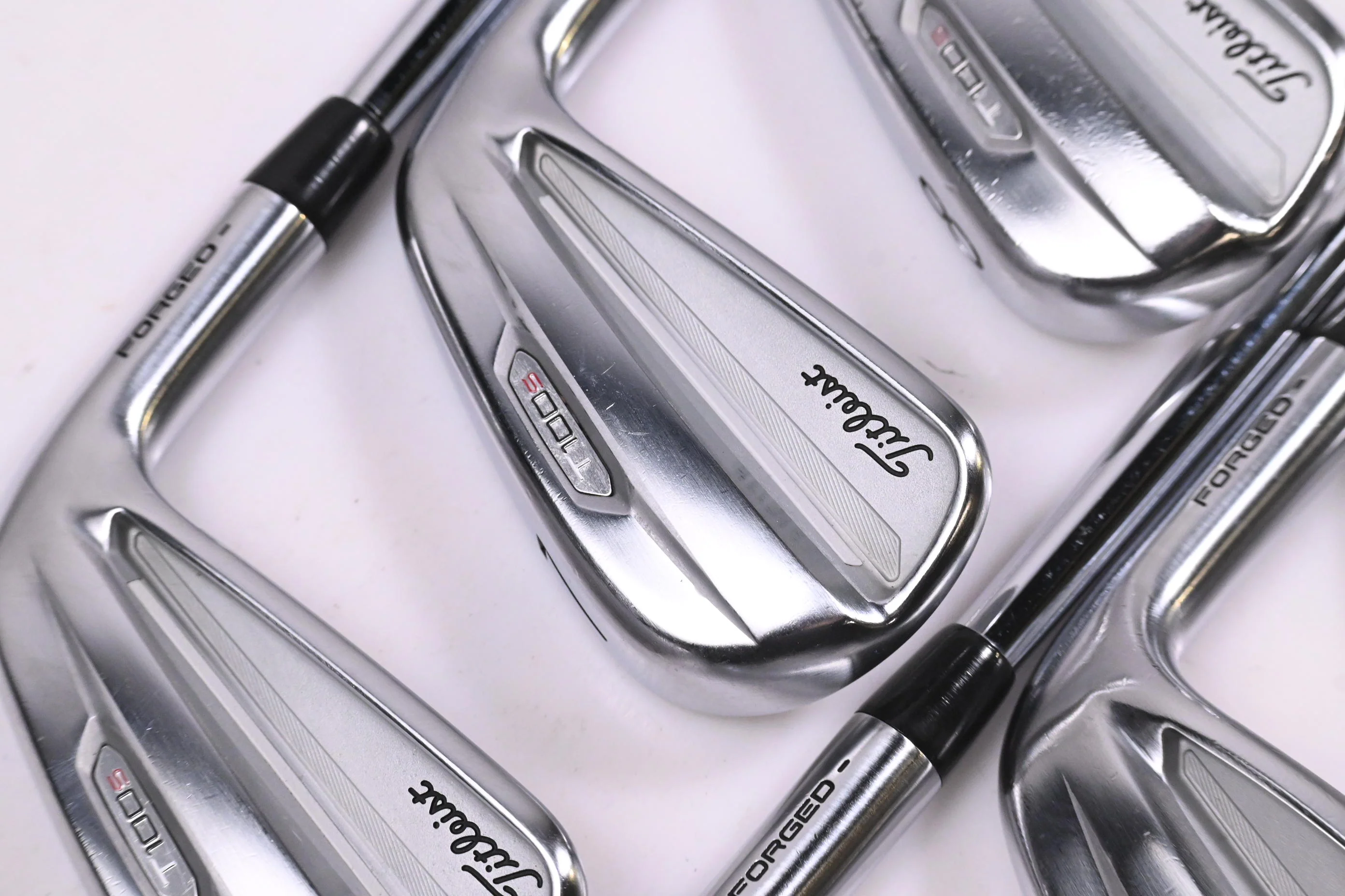 Titleist T100.S 2021 Irons / 6-PW+48° / Regular Flex AMT Tour White R300 Shafts