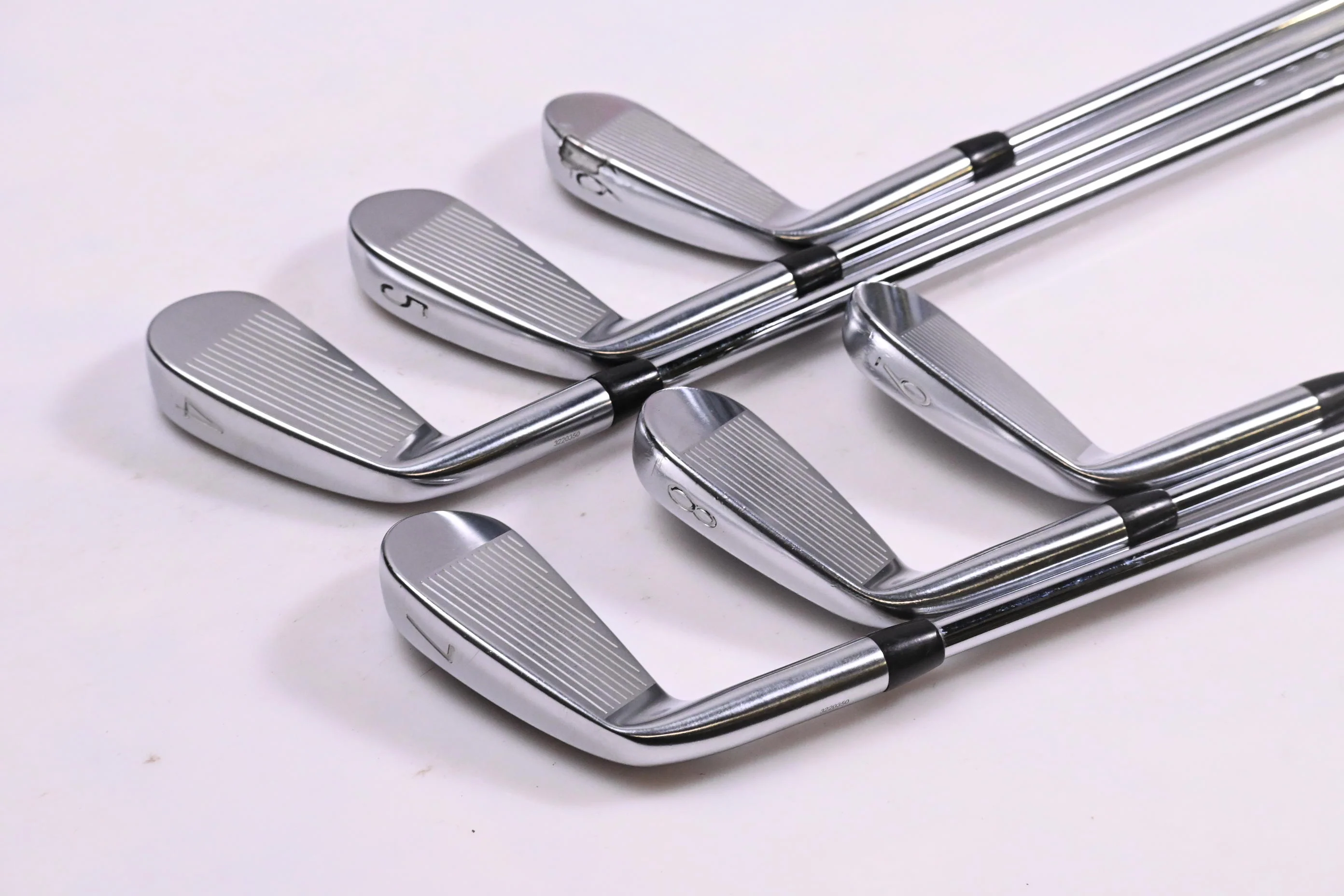 Titleist T100.S 2021 Irons / 4-9i / Stiff Flex AMT Black S300 Shafts - Image 4