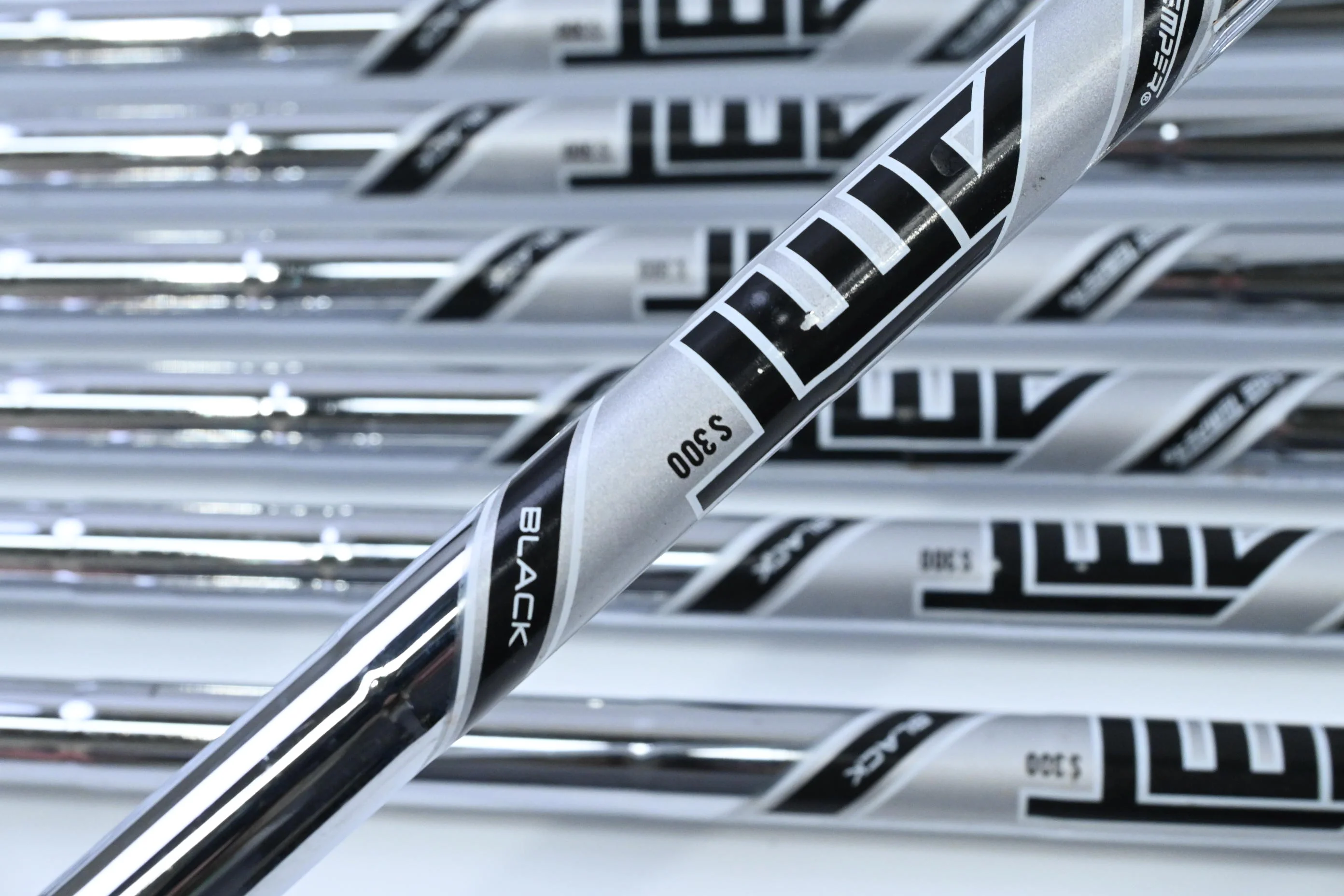 Titleist T100.S 2021 Irons / 4-PW / Stiff Flex AMT Black S300 Shafts - Image 5