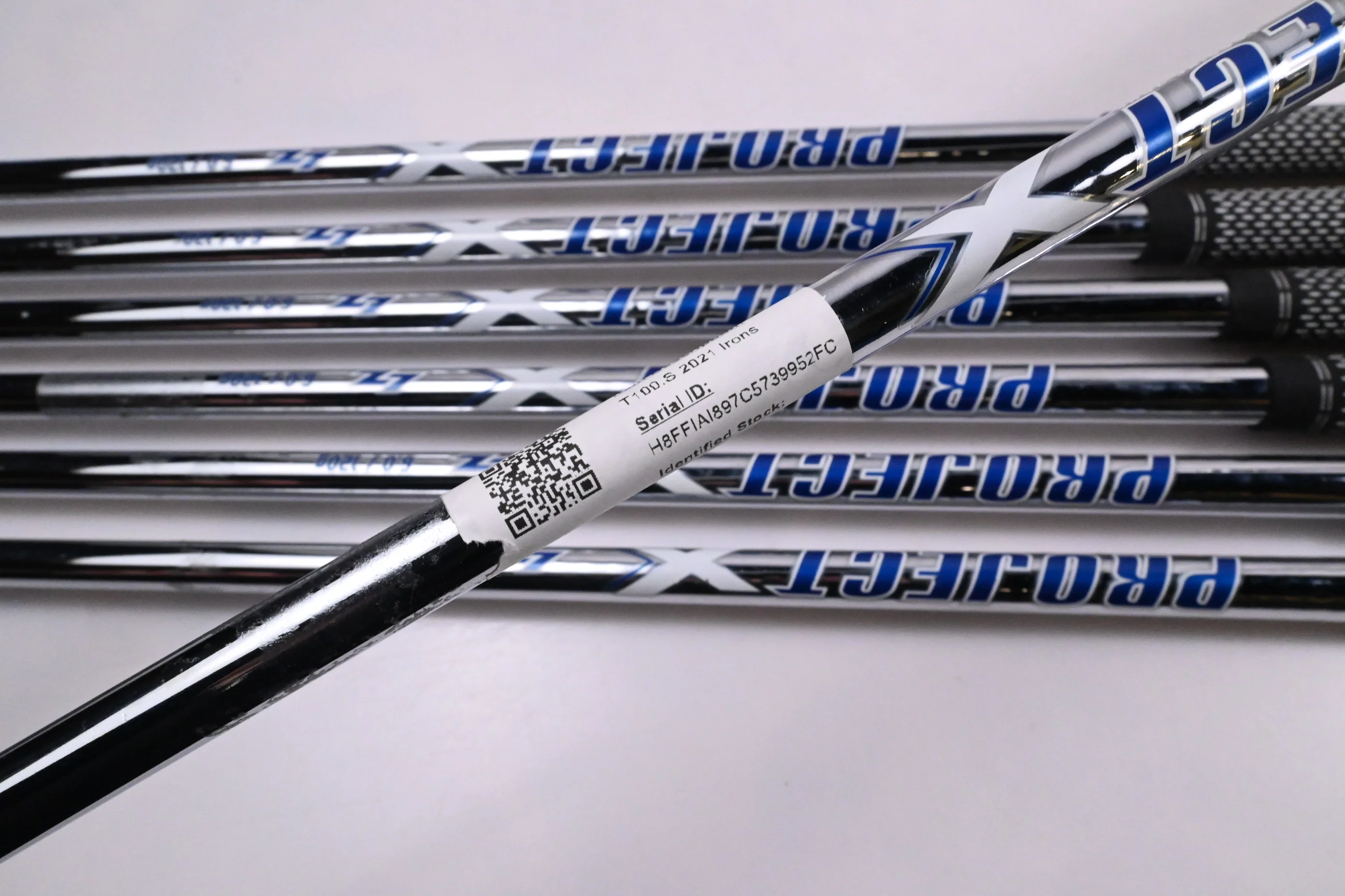 Titleist T100.S 2021 Irons / 4-PW / Stiff Flex Project X LZ 120 Shafts - Image 6