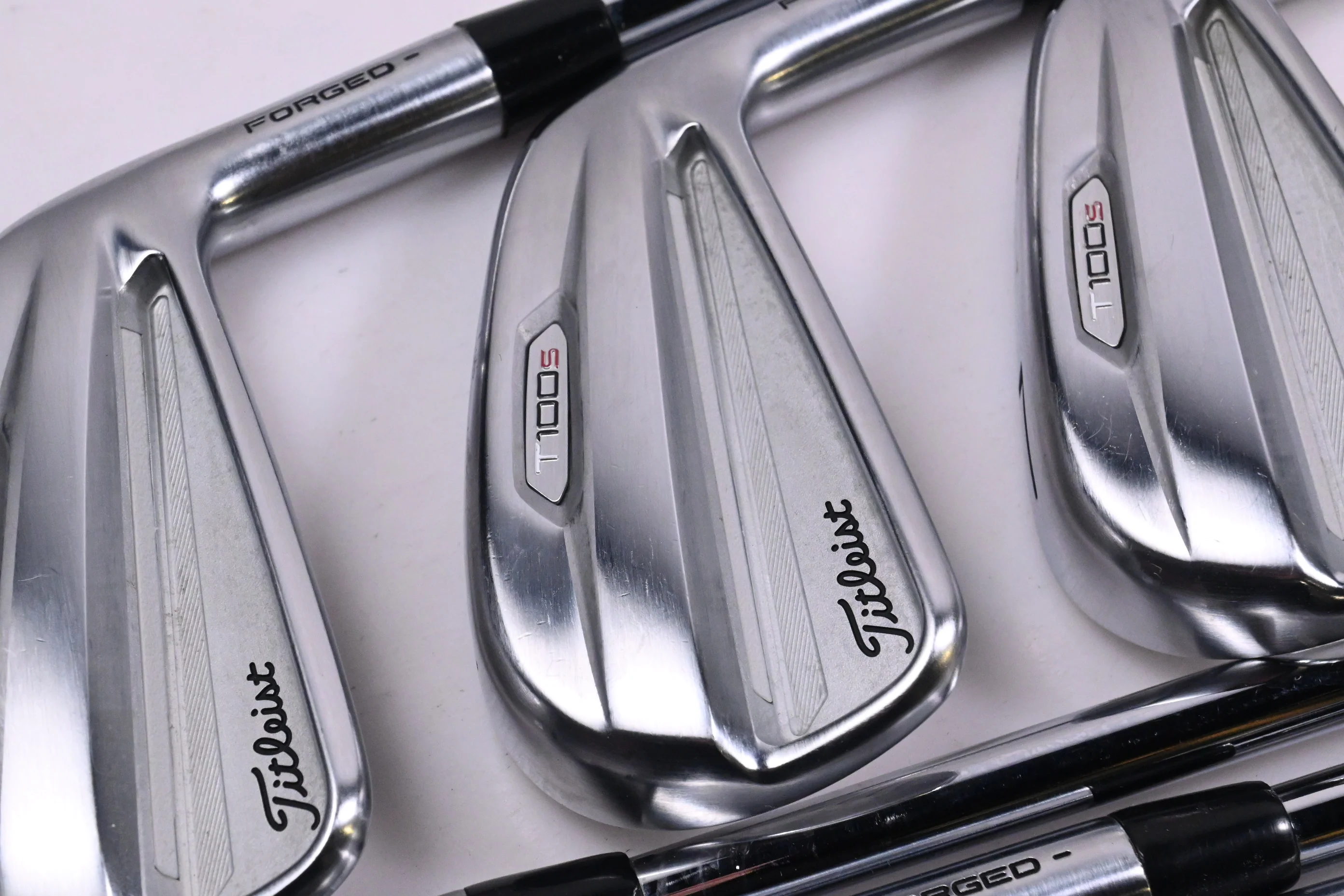 Titleist T100.S 2021 Irons / 5-PW+48° / Stiff Flex Project X LZ 120 Shafts