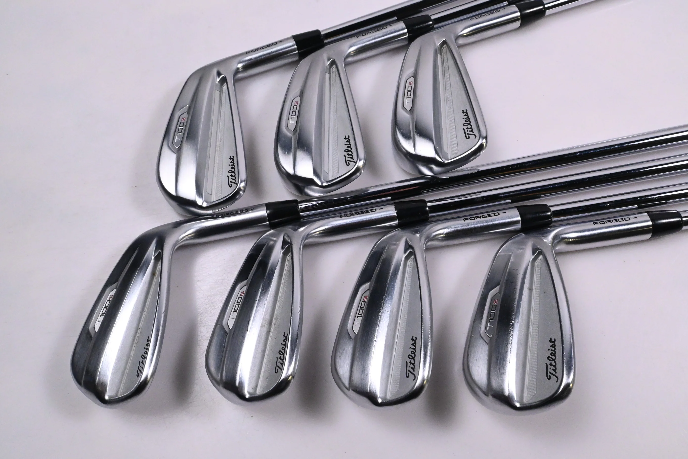 Titleist T100.S 2021 Irons / 5-PW+48° / Stiff Flex Project X LZ 120 Shafts - Image 2