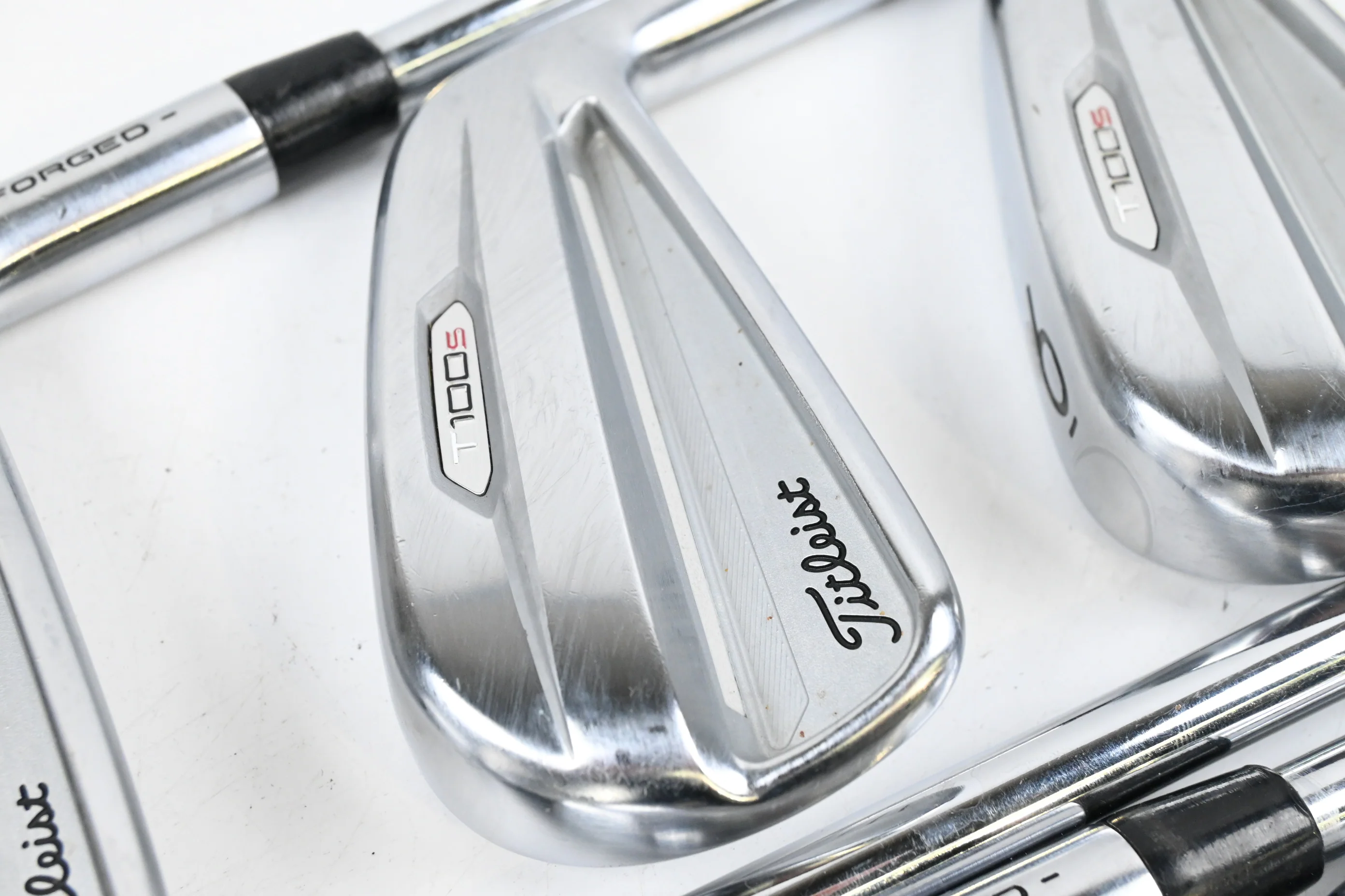 Titleist T100.S 2021 Irons / 4-PW / Stiff Flex AMT S300 Tour White Shafts