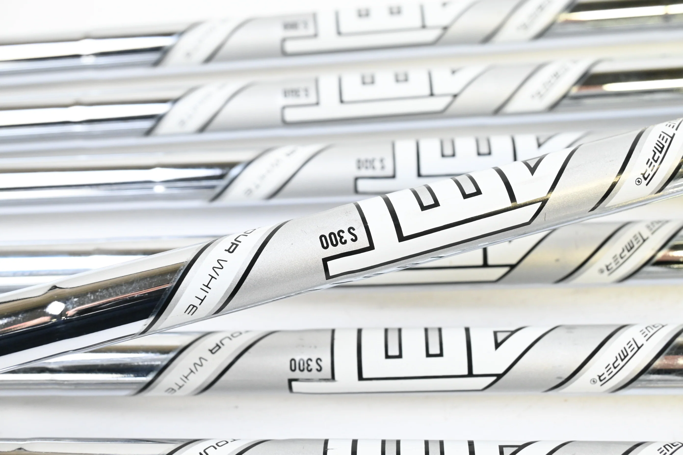 Titleist T100.S 2021 Irons / 4-PW / Stiff Flex AMT S300 Tour White Shafts - Image 5